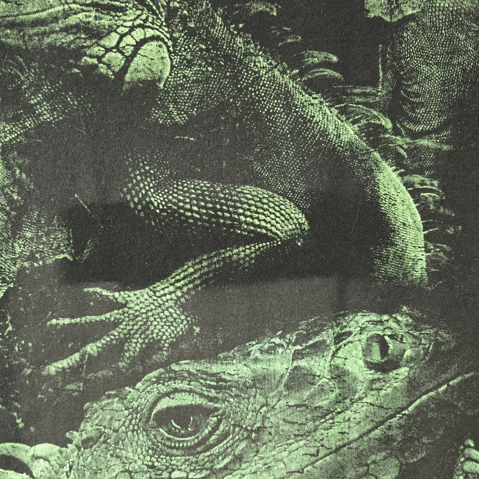 Vintage Vintage Puerto Vallarta Mexico Iguana Men's AOP Shirt Large Size US L / EU 52-54 / 3 - 6 Thumbnail