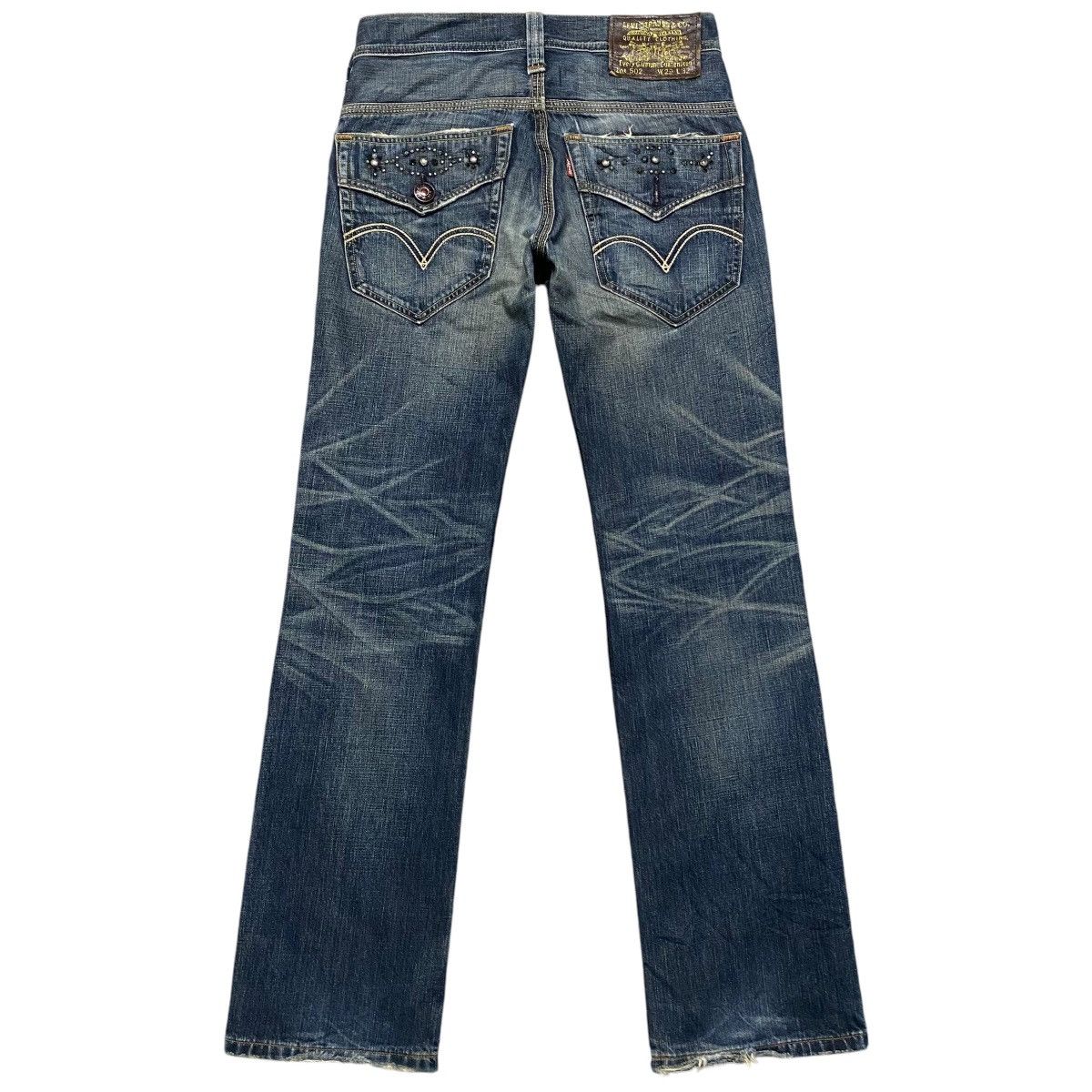 Y2K Levis 502 Gemstone Distressed Jeans