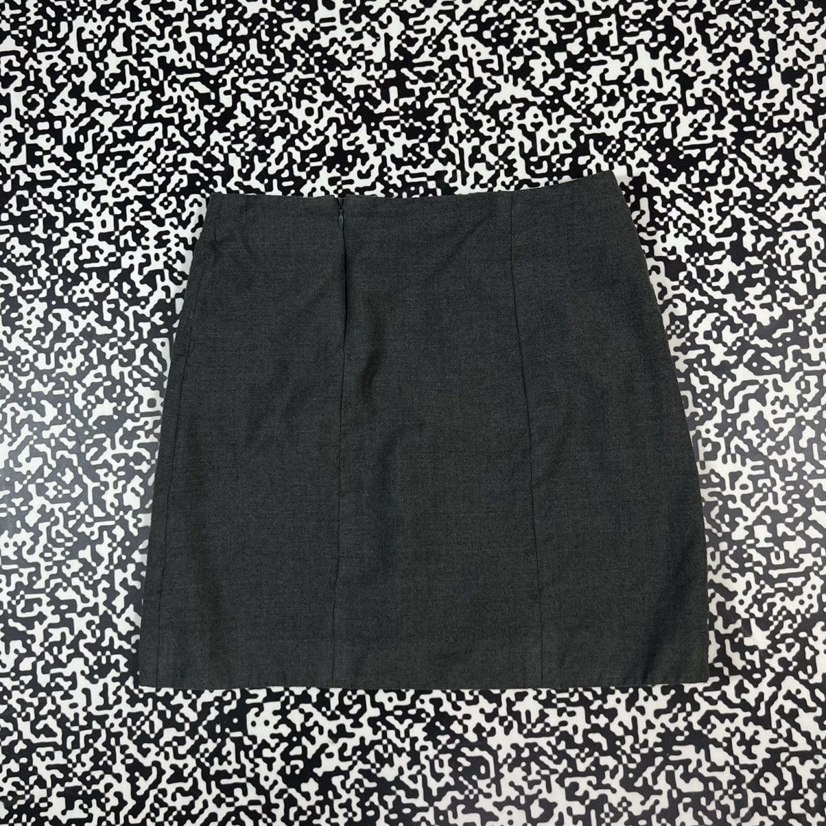 Chloe Chloe Wool Silk Flared Mini Skirt Luxury Casual Y2K Style Size 28" / US 6 / IT 42 - 12 Thumbnail