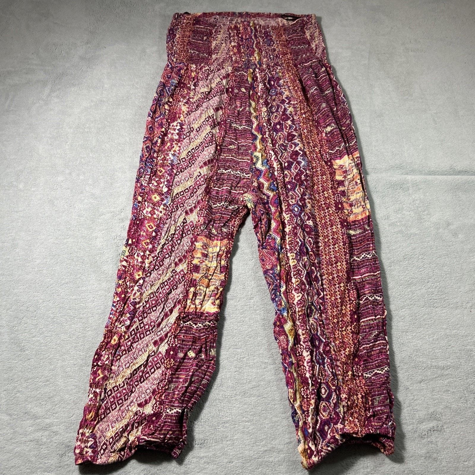 Free People Renaissance Midevil Festival Pants Medium Medieval Carnival Size 25" / US 0 / IT 36 - 3 Thumbnail