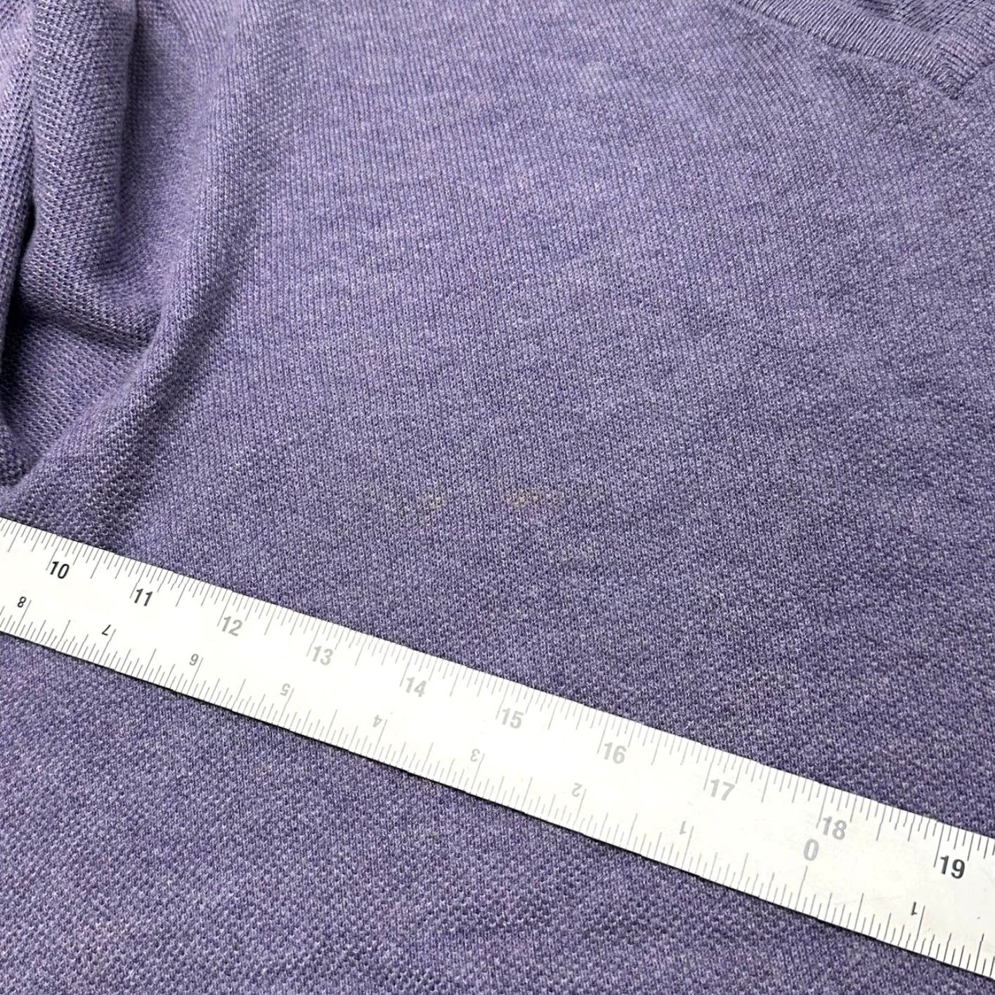 Polo Ralph Lauren VINTAGE Polo Ralph Lauren Purple Mens XL Mini Pony Cashmere Knit Sweater Size US XL / EU 56 / 4 - 4 Thumbnail