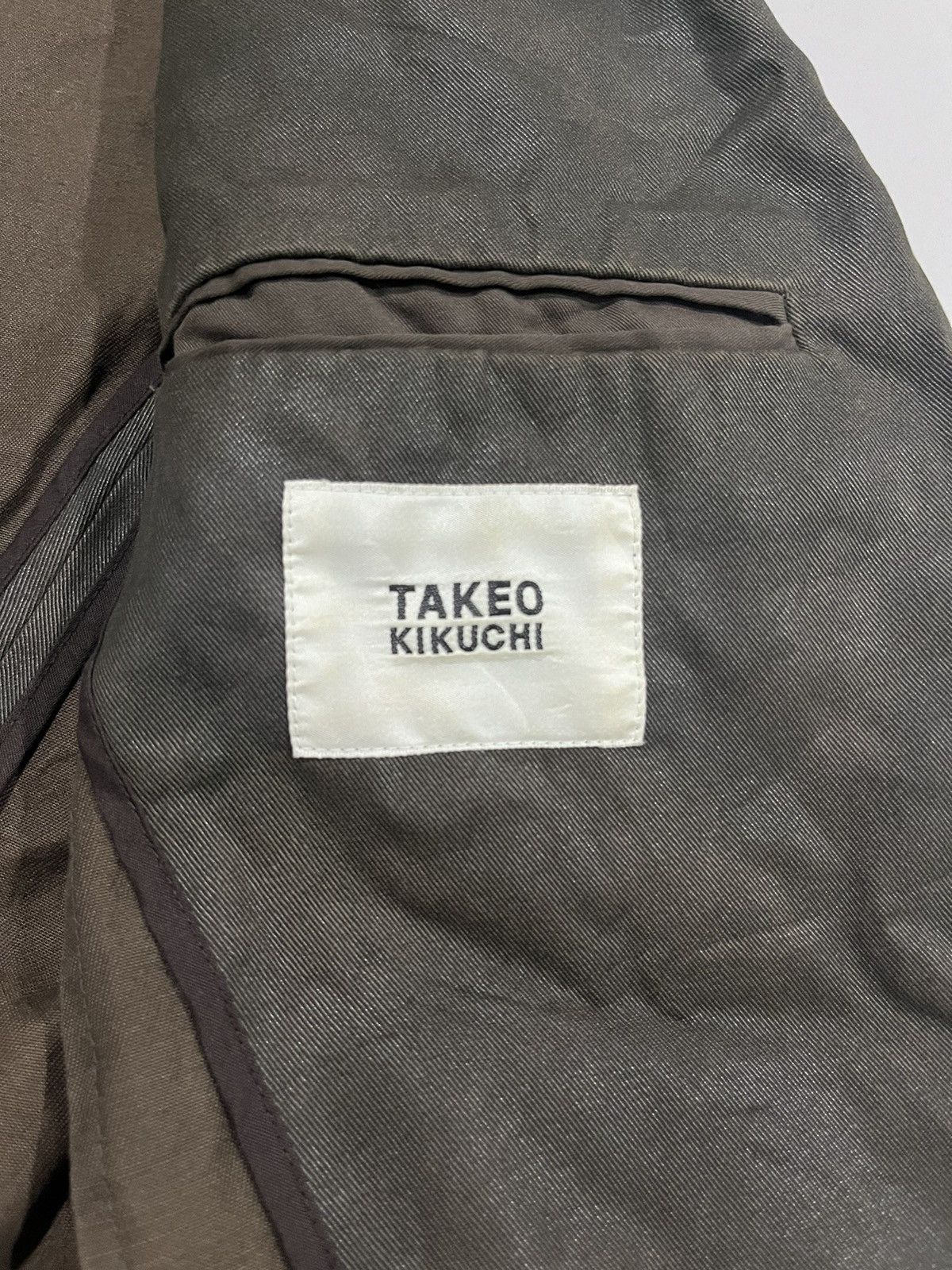 Japanese Brand Vintage Takeo Kikuchi Button Up Blazer Size US S / EU 44-46 / 1 - 7 Thumbnail