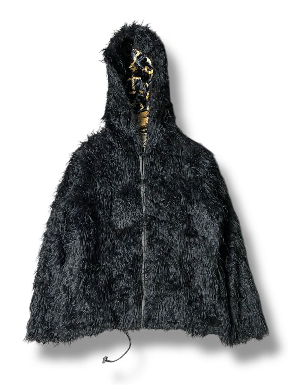 Japanese Brand EARTH Japanese Brand Faux Fur Hooded Jacket (137) Size US XXS / EU 40 - 1 Thumbnail