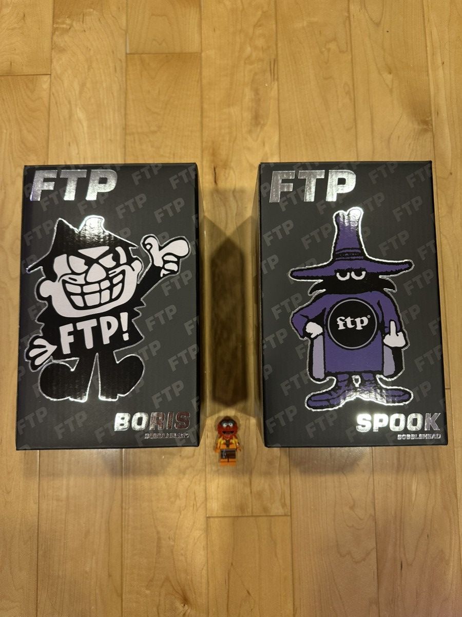 Fuck The Population FTP Bobblehead Set SPOOK and BORIS Size ONE SIZE - 9 Thumbnail