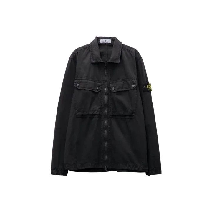 Stone Island Stone Island Black Long Sleeve Jacket Size US M / EU 48-50 / 2 - 1 Thumbnail