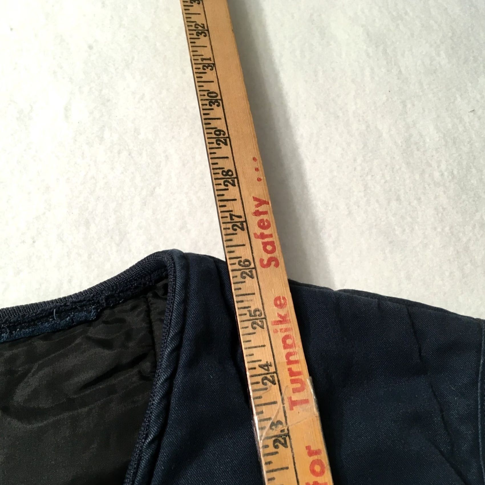 Lee VINTAGE BLUE Vest men’s Large full zip Quilted PATCH JUAN USA 90s Mens Size US XXL / EU 58 / 5 - 6 Thumbnail