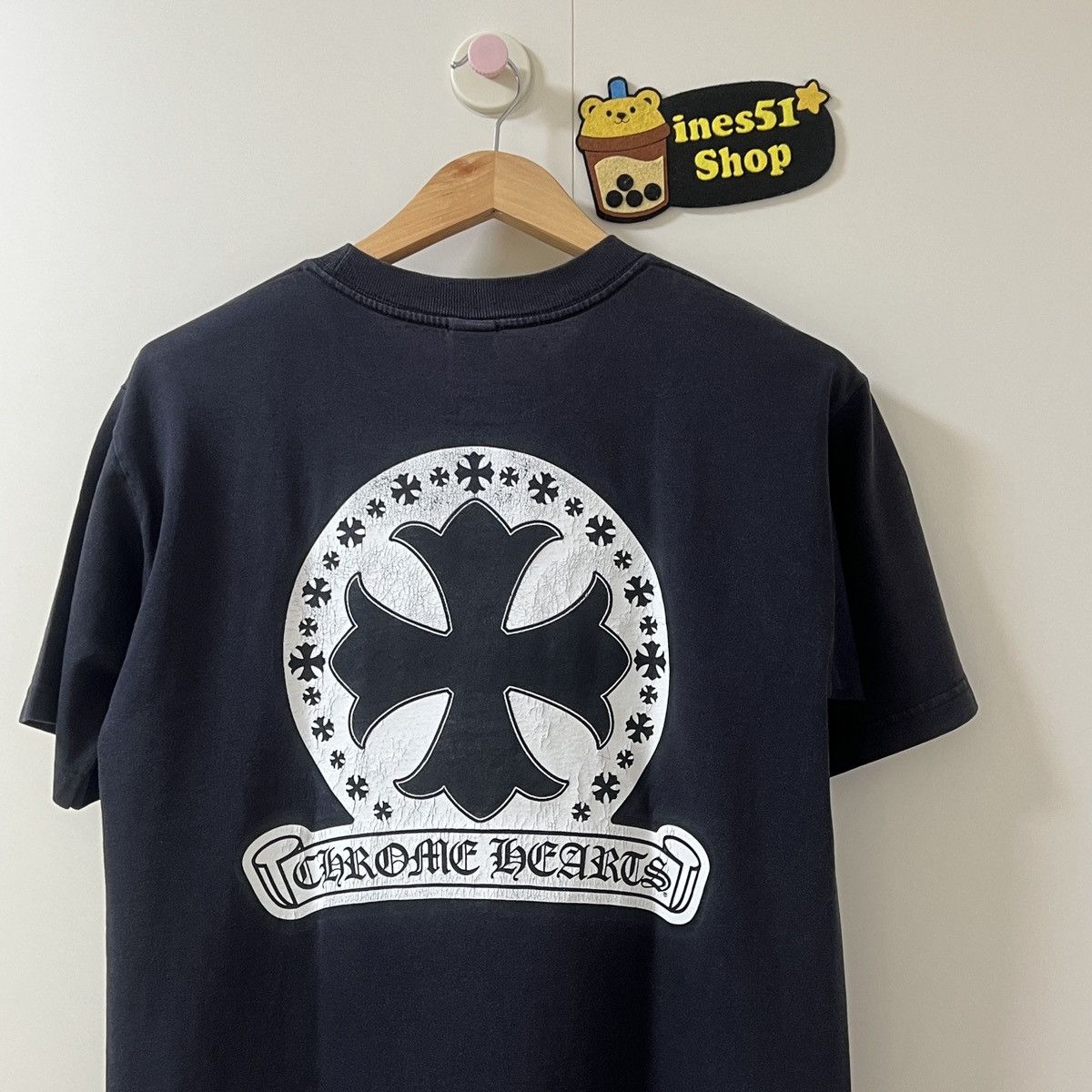 Chrome Hearts × Vintage Vintage Chrome Hearts Malibu T-shirt tee