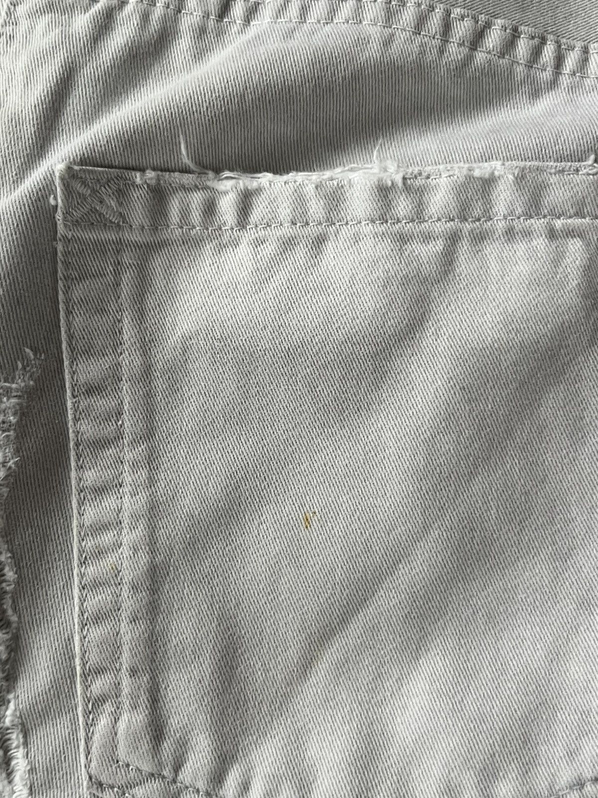 Dolce & Gabbana Vintage Pants Dolce&Gabbana White Avant Gard Luxury Size US 35 - 20 Thumbnail