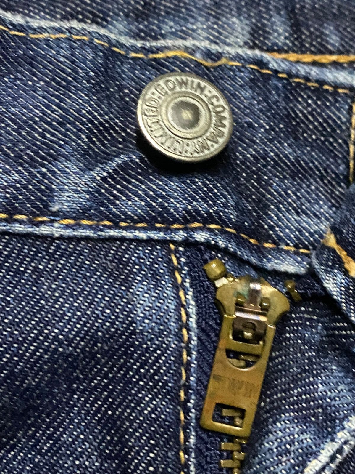 Edwin Vintage Japanese Brand Edwin Jeans Flare Bell Bottom Size 26" / US 2 / IT 38 - 7 Thumbnail