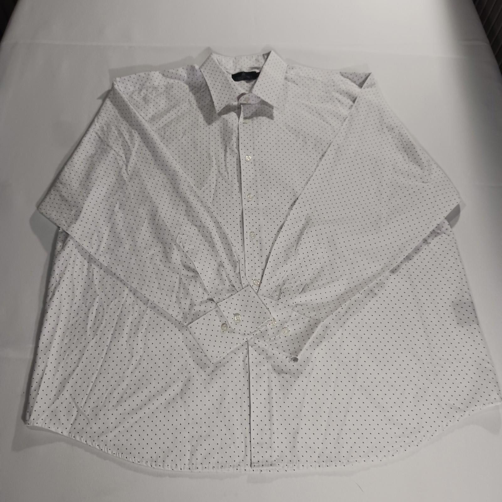 Victorinox Vittorino Signature Collection Men White/Black Dots Shirt XL Size US XL / EU 56 / 4 - 12 Thumbnail