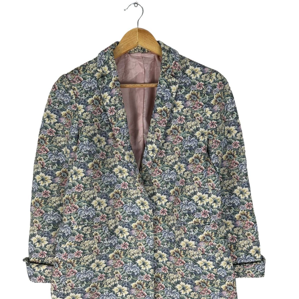 Comme Ca Ism × Japanese Brand ❄️COMME CA ISM ALL PRINT FLOWERS JACKET Size M / US 6-8 / IT 42-44 - 2 Thumbnail