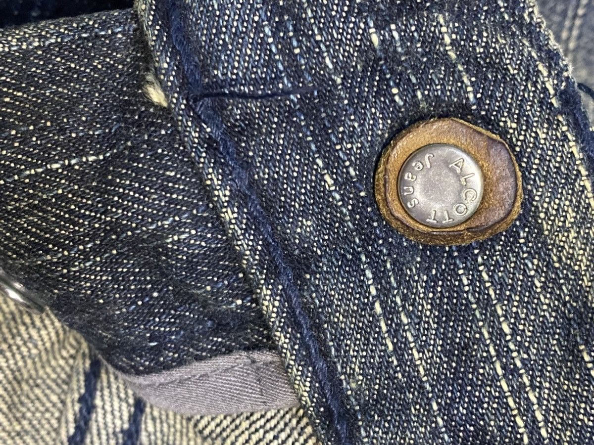 Japanese Brand Vintage Japanese Brand Alcot by Supreme Distressed Jean Size US 38 / EU 54 - 10 Thumbnail