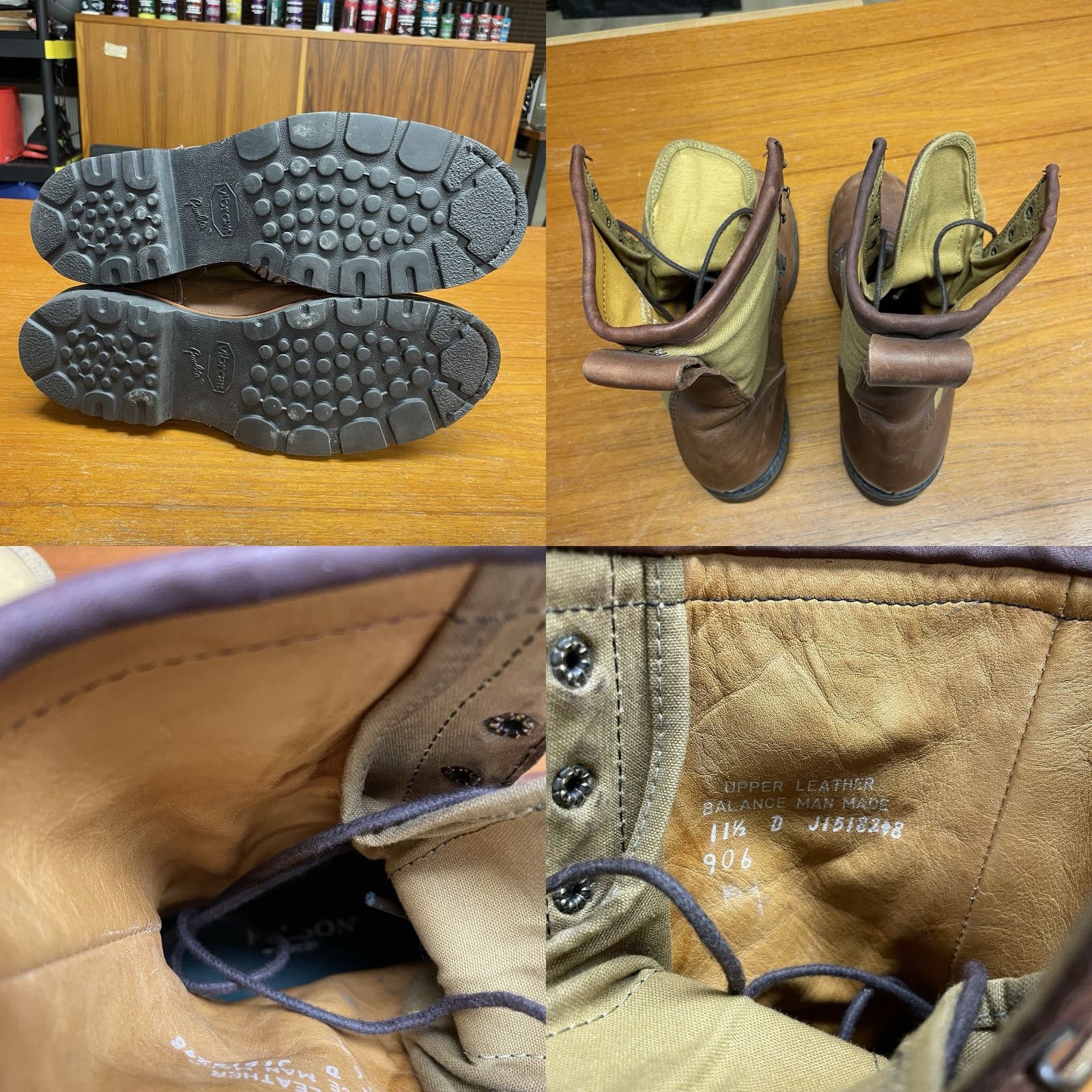 Filson Filson Boots Rangeland Highlander Work Hunting Mens 11.5 D Leather Wax Twill 906 Brown Size US 12 / EU 45 - 8 Thumbnail