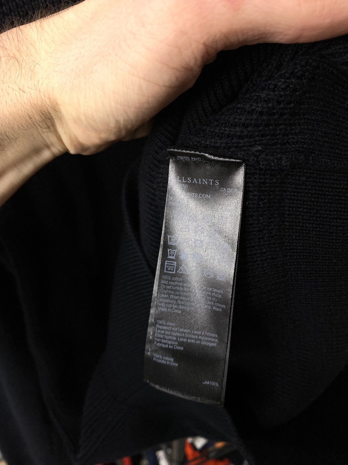 Allsaints All Saints Heavy Knit Sweater Luxury Size US S / EU 44-46 / 1 - 9 Thumbnail