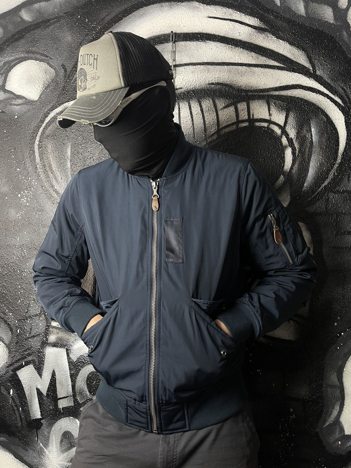 Abercrombie & Fitch Abercrombie And Fitch Bomber Jacket Men’s Size M Size US M / EU 48-50 / 2 - 21 Thumbnail