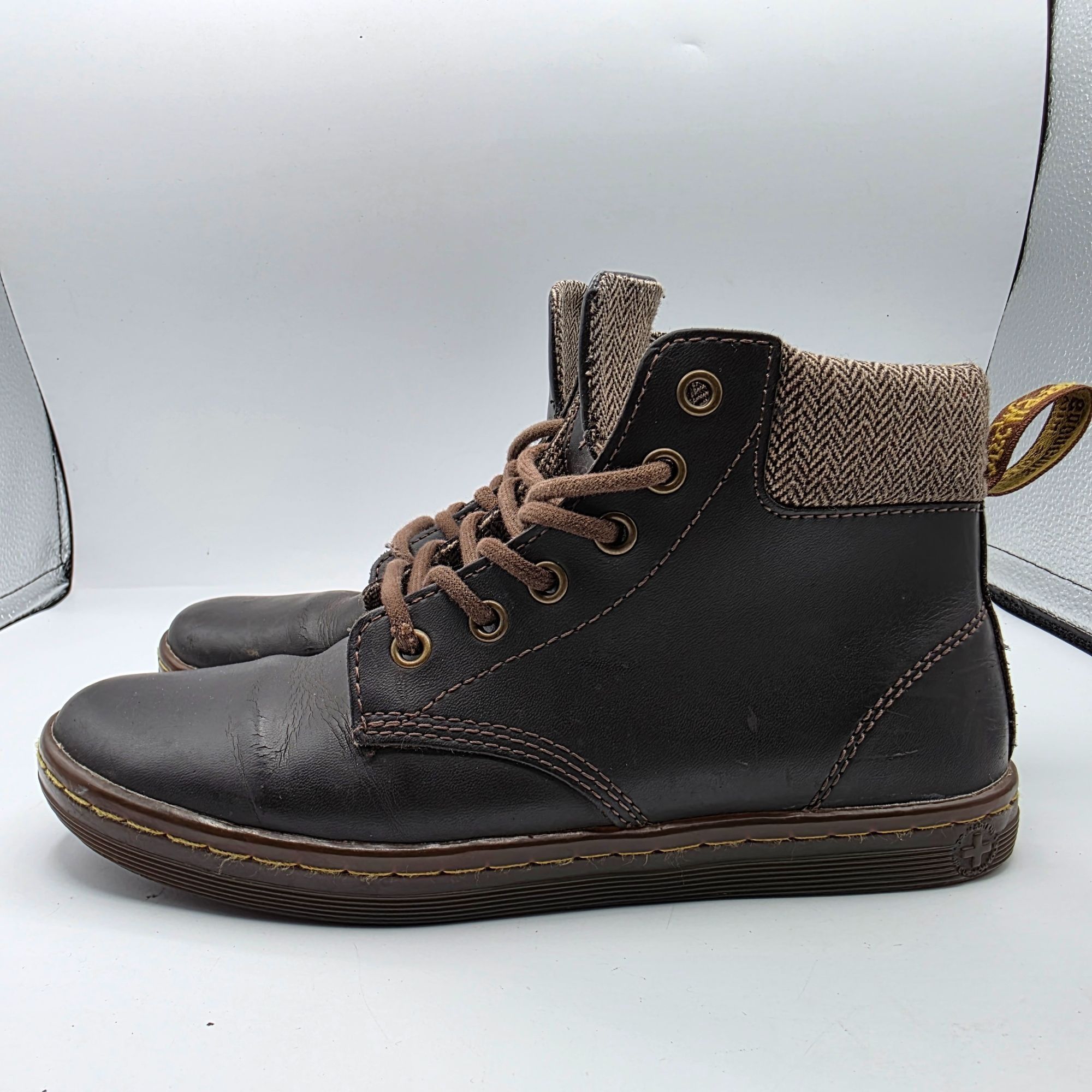 Dr. Martens Dr Martens Maelly Womens Size 7 Brown Leather Ankle Boots Wa Size US 7 / IT 37 - 12 Thumbnail