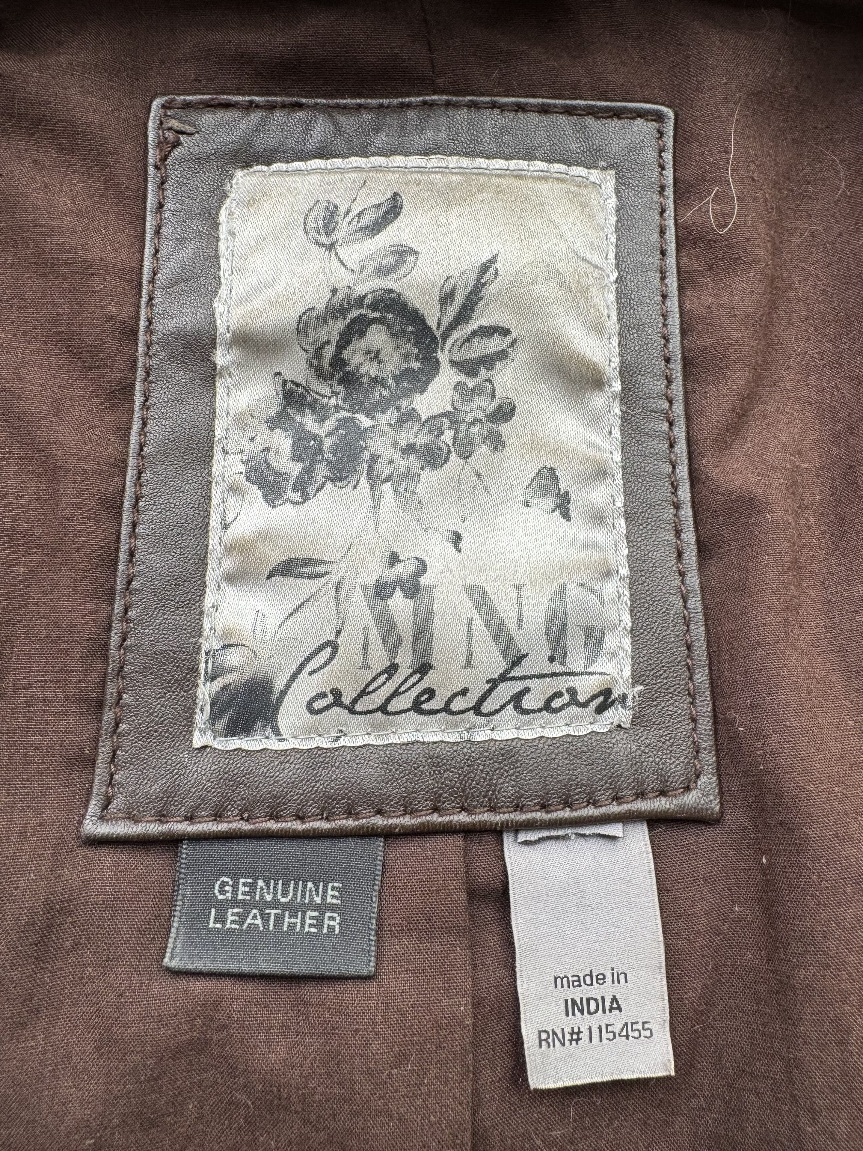 Japanese Brand Vintage Cropped Leather Jacket C539(V2) Size L / US 10 / IT 46 - 8 Thumbnail