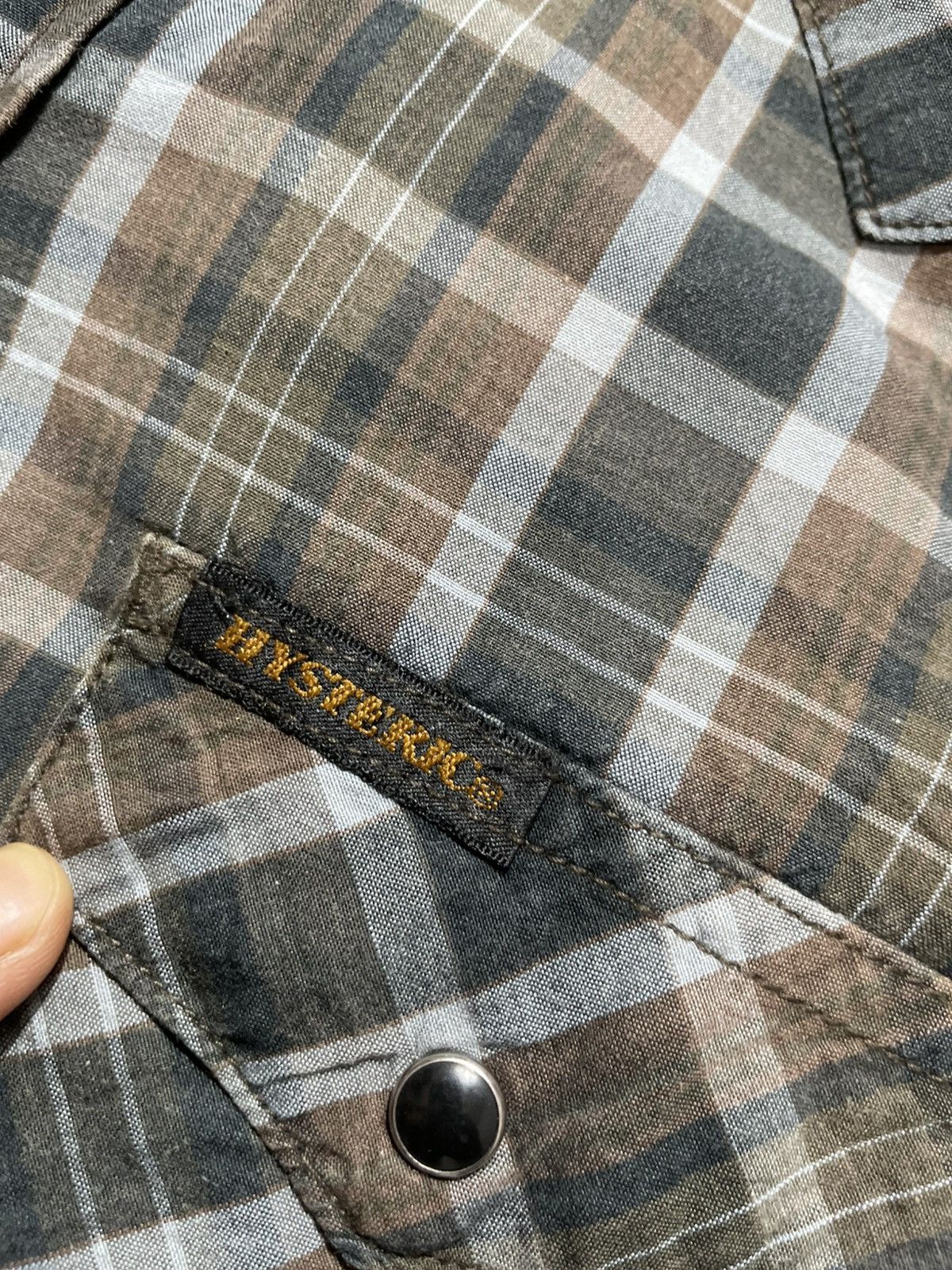 Hysteric Glamour Hysteric Glamour checked Button Up Shirt Western Style Size US S / EU 44-46 / 1 - 3 Thumbnail