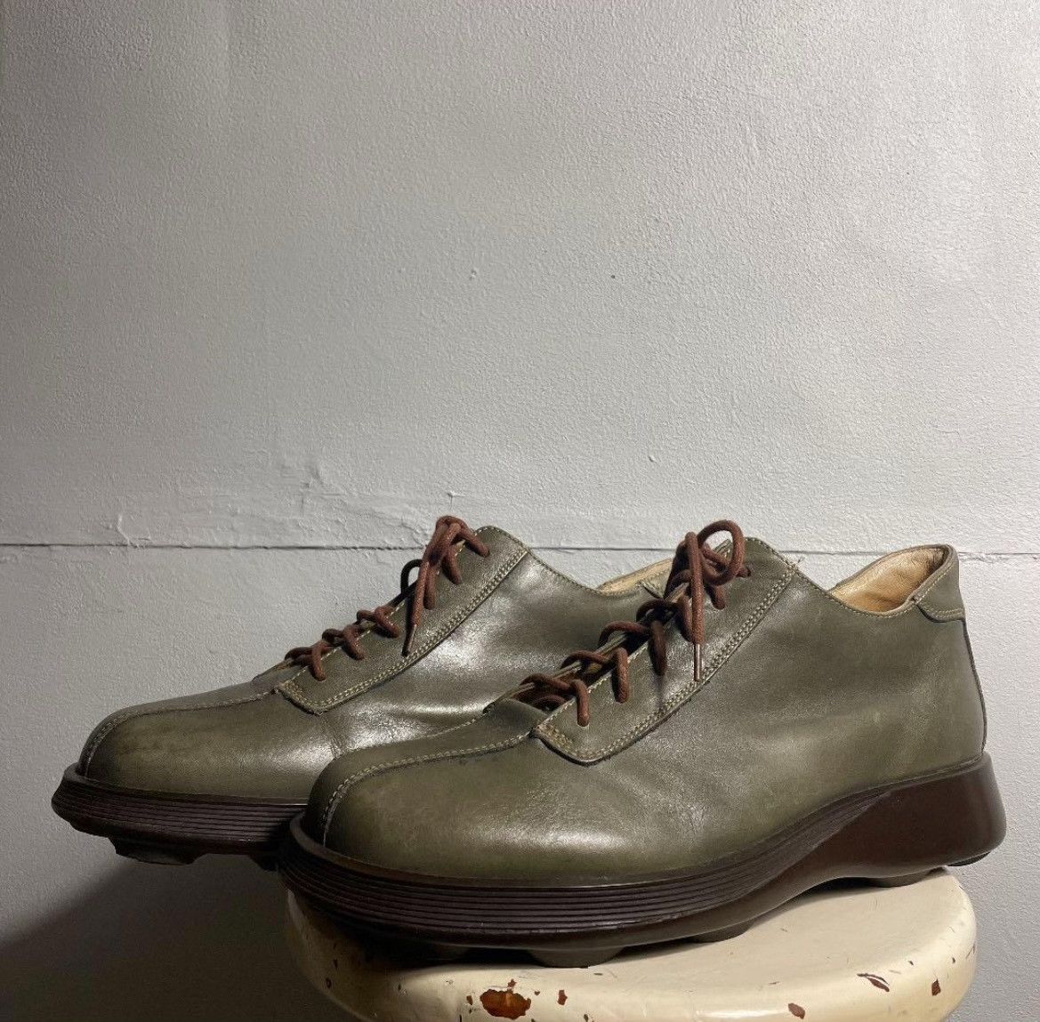 Vintage Vintage Ermenegildo Zegna Lace-Up Shoes Size US 10 / EU 43 - 1 Thumbnail