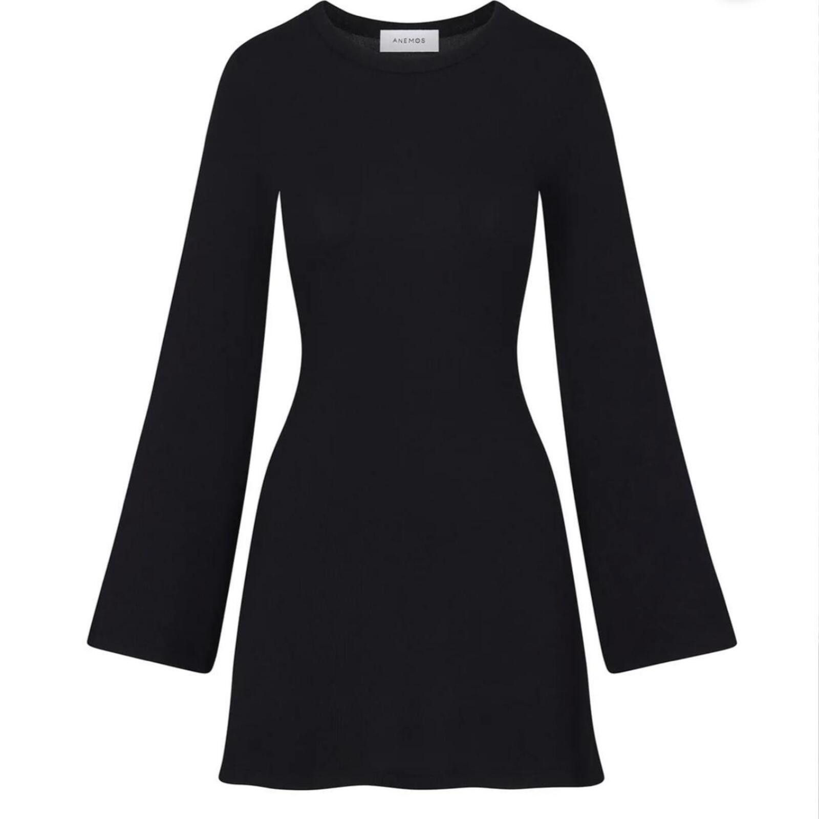 Other Anemos - BELL SLEEVE MINI DRESS IN MODAL KNIT Size L / US 10 / IT 46 - 4 Thumbnail