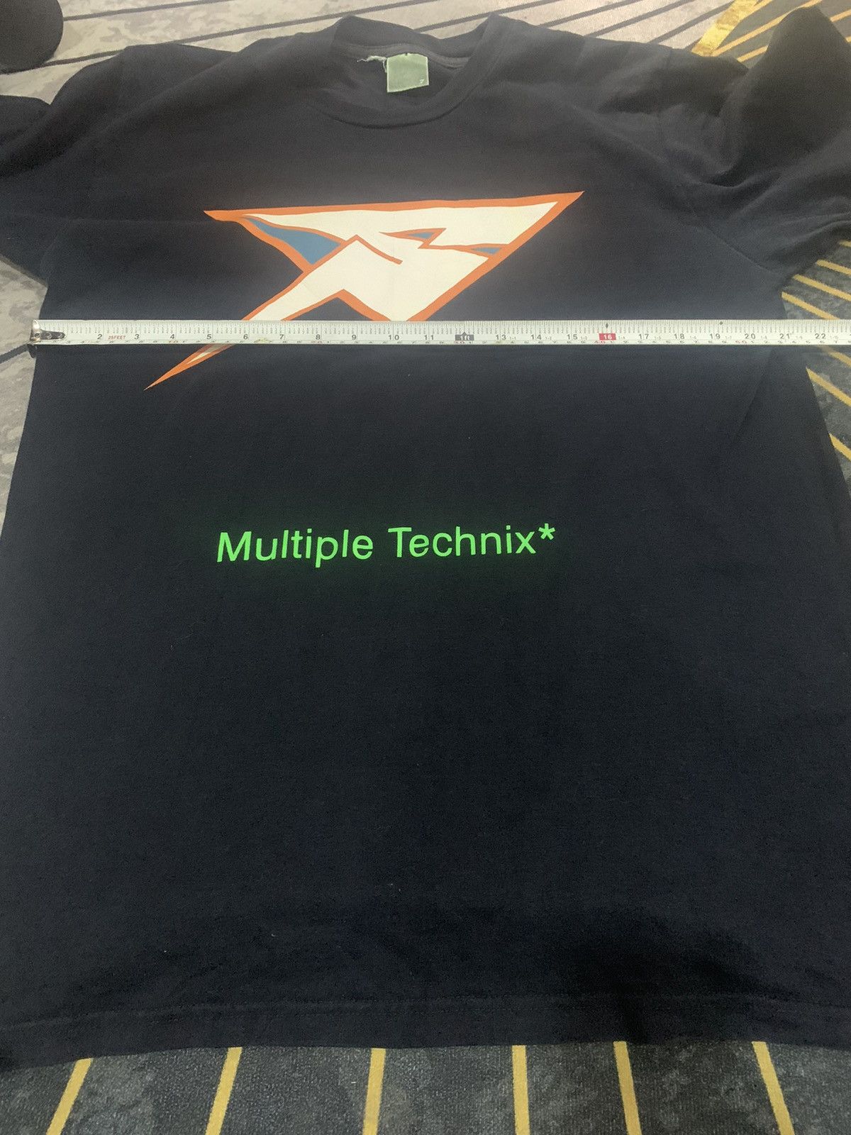 Stussy × Vintage VINTAGE!! Shirt STUSSY X MULTIPLE TECHNIX Size US L / EU 52-54 / 3 - 7 Thumbnail