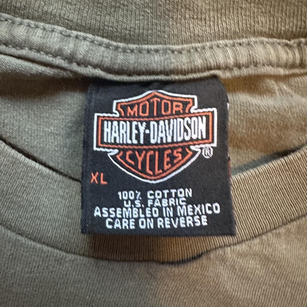 Vintage Early 2000s Harley Davidson tee Size US XL / EU 56 / 4 - 4 Thumbnail