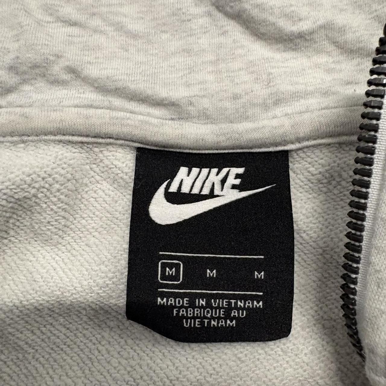 Nike Crazy Vintage Y2K/2000s Nike Grey Streetwear Style Loungewear zipup Hoodie! Size US M / EU 48-50 / 2 - 4 Thumbnail