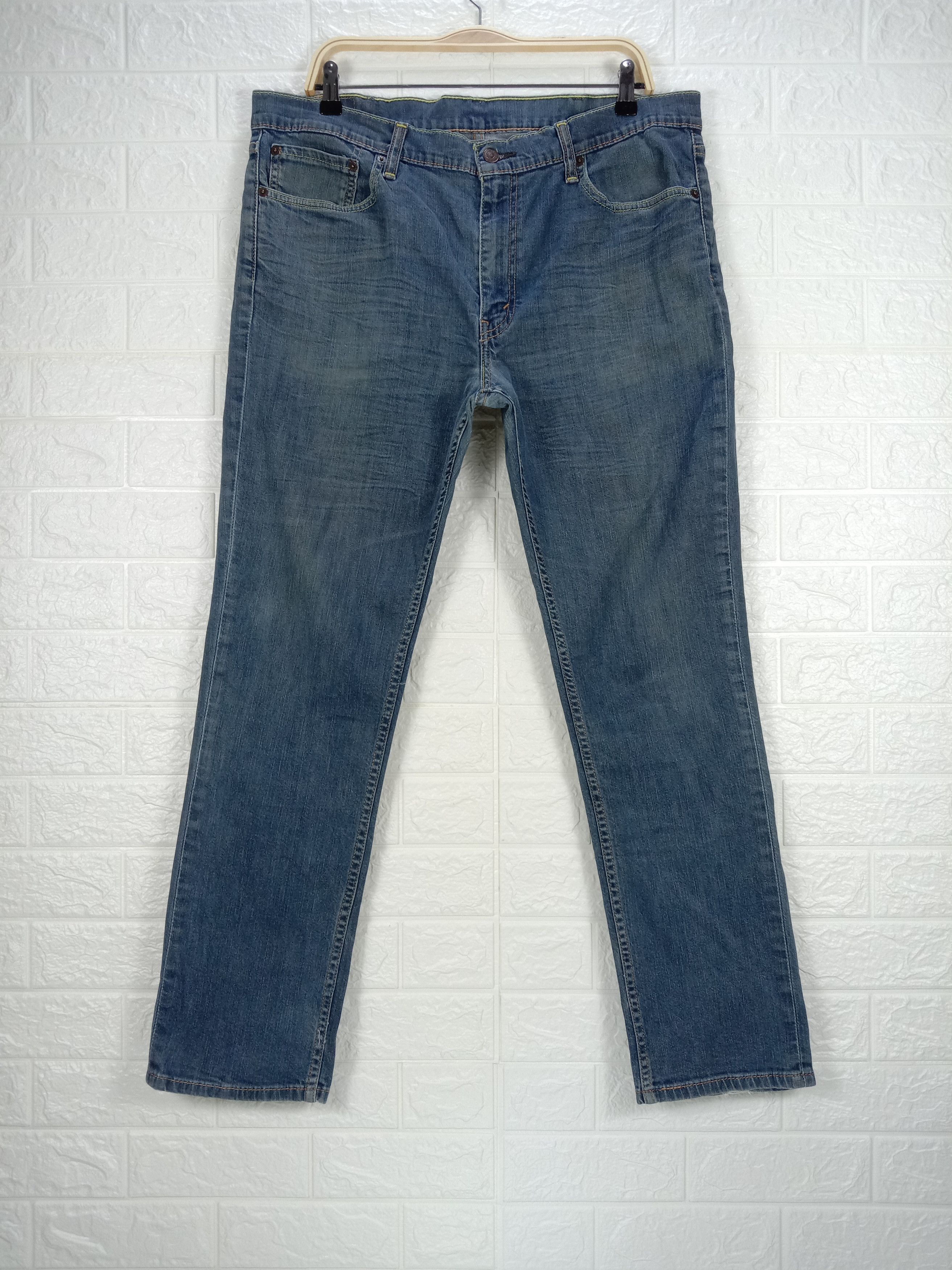 Levi's Vintage Levi's 511 Jeans Slim Fit Distressed Denim Size US 38 / EU 54 - 1 Thumbnail