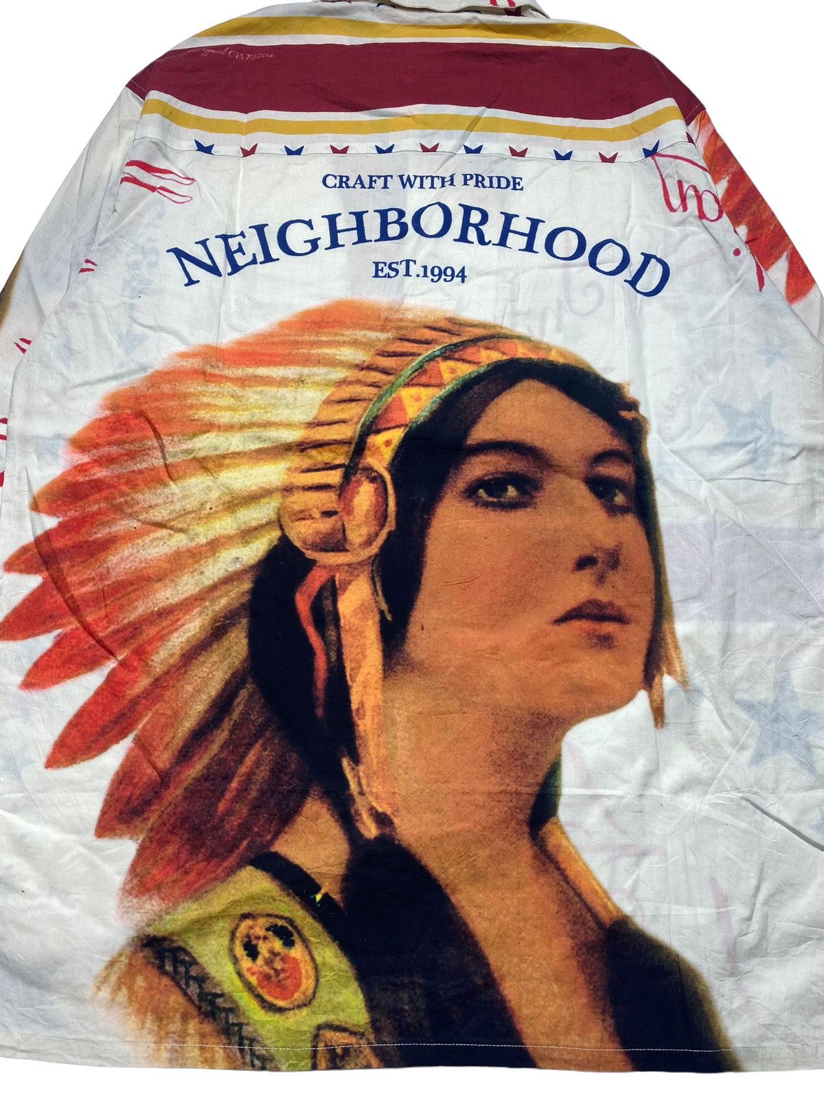 Hysteric Glamour 2000s Neighborhood - Indian Girl Button Shirt Size US M / EU 48-50 / 2 - 15 Thumbnail
