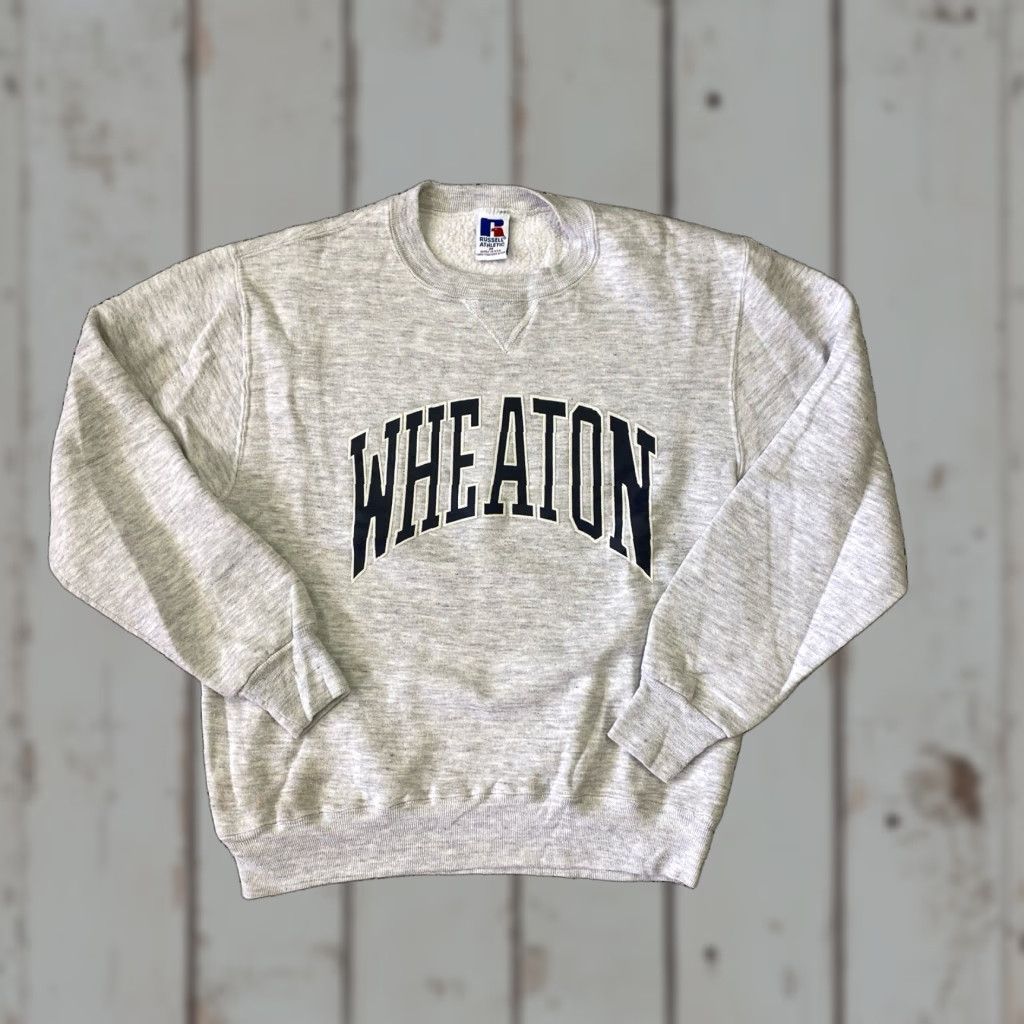 Russell Athletic VINTAGE Russell Athletic Sweatshirt Mens Medium Gray Crewneck Sweatshirt Y2K Adult Size US M / EU 48-50 / 2 - 1 Thumbnail