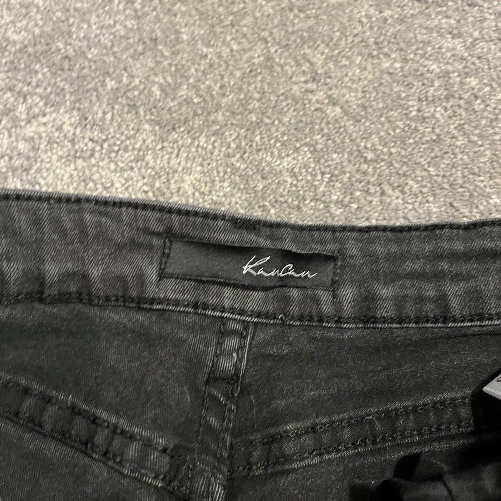 Designer Kancan black distressed short Size 28" / US 6 / IT 42 - 5 Thumbnail