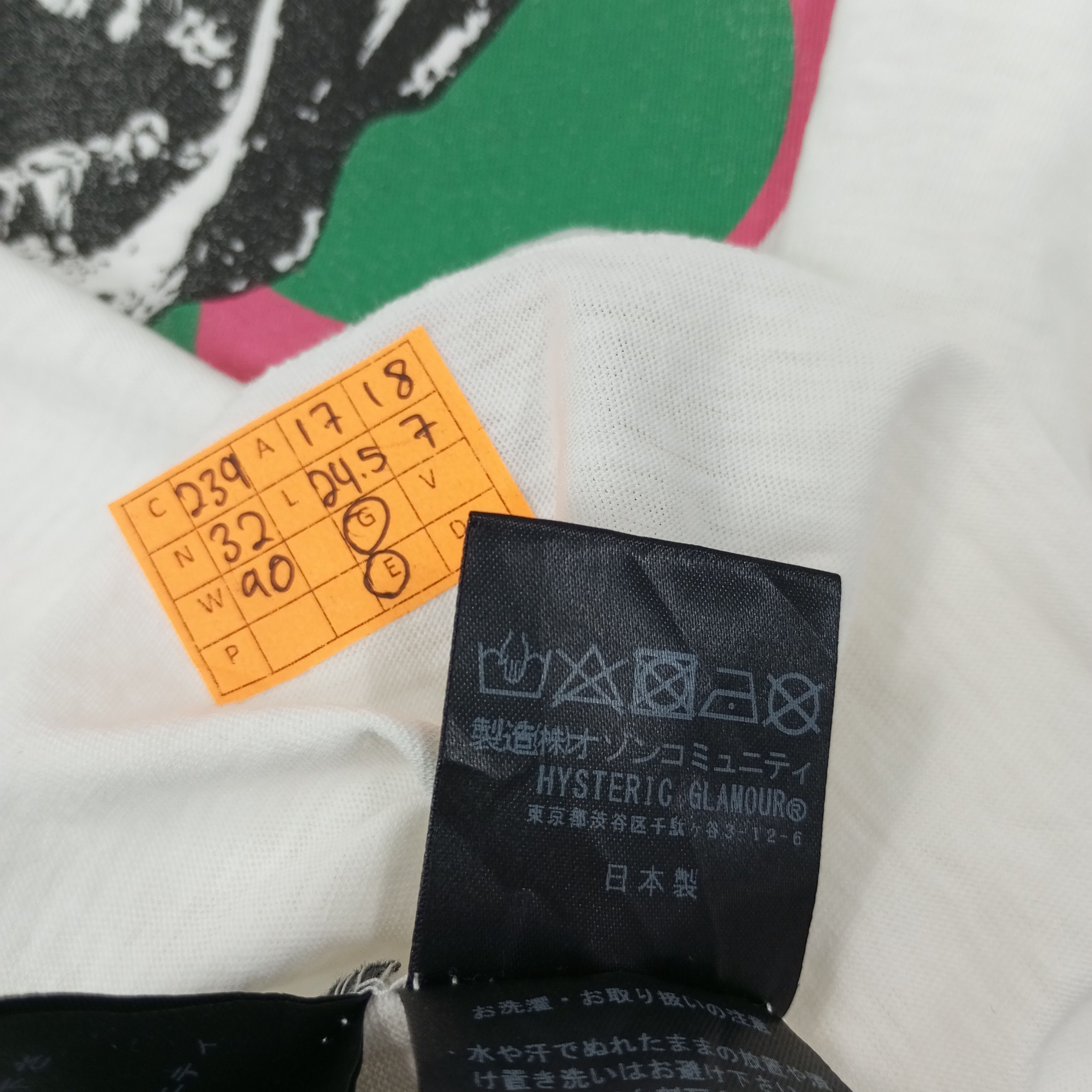 Hysteric Glamour Hysteric Glamour See You In Hell Tshirt c239n32 Size US S / EU 44-46 / 1 - 8 Thumbnail