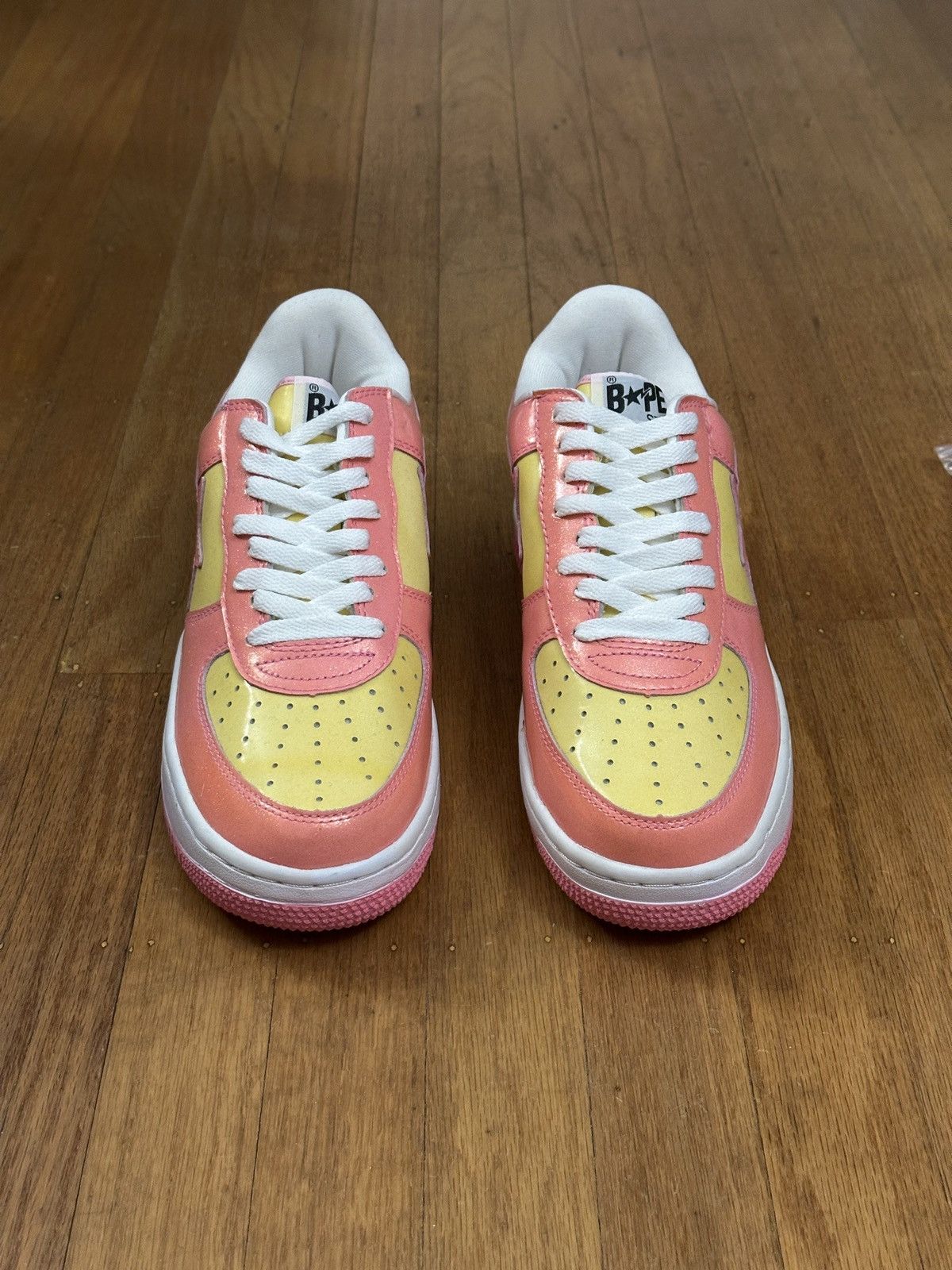 Bape BAPE STA FS-001 GLITTER PINK Size US 9.5 / EU 42-43 - 3 Thumbnail