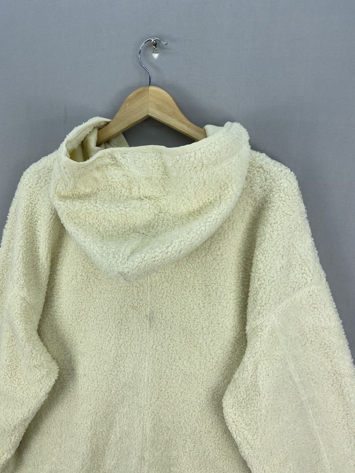GU X Undercover Sherpa Hoodie Parka Long Jacket