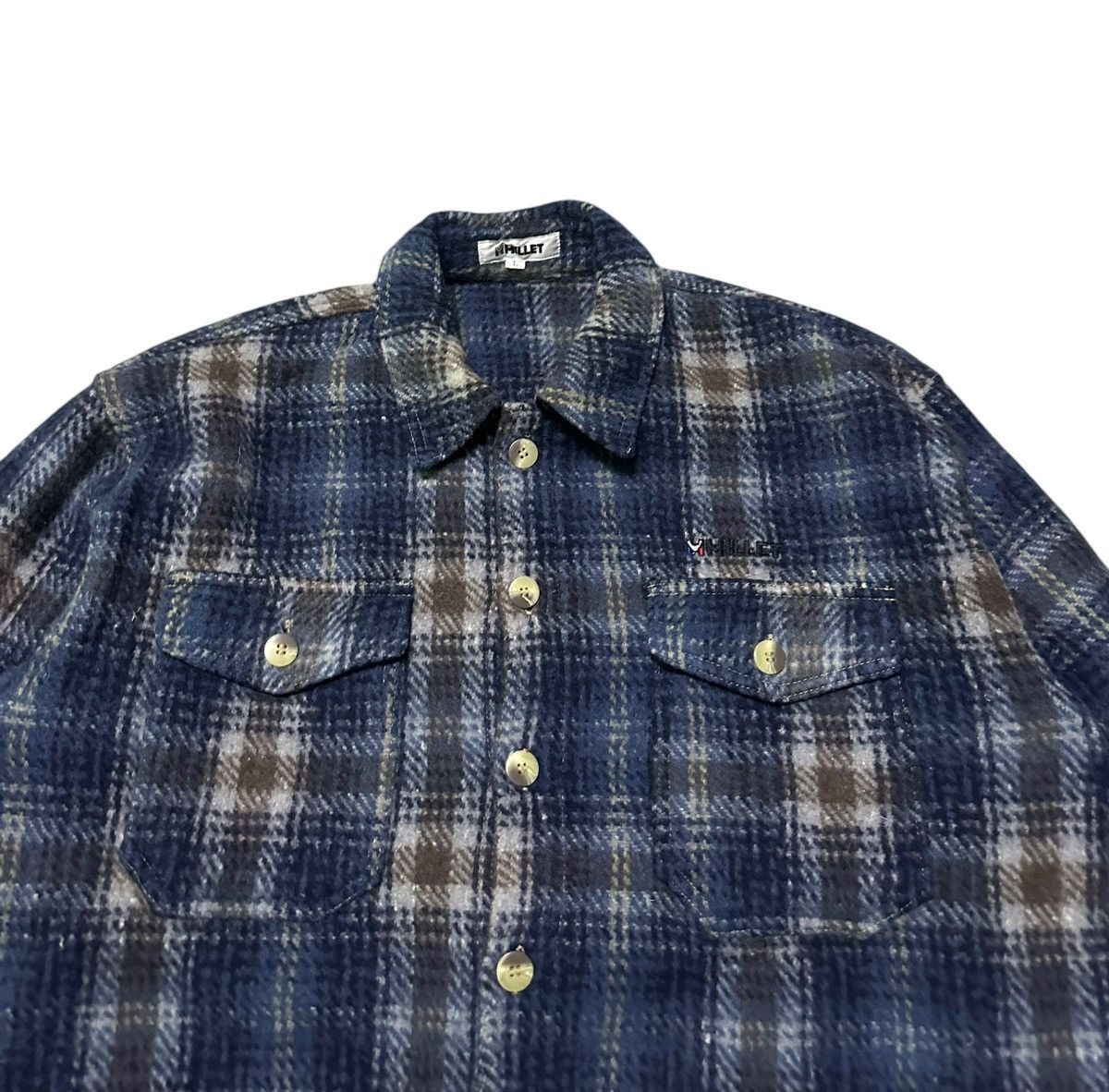 Japanese Brand Millet wool flannel Size US L / EU 52-54 / 3 - 3 Thumbnail