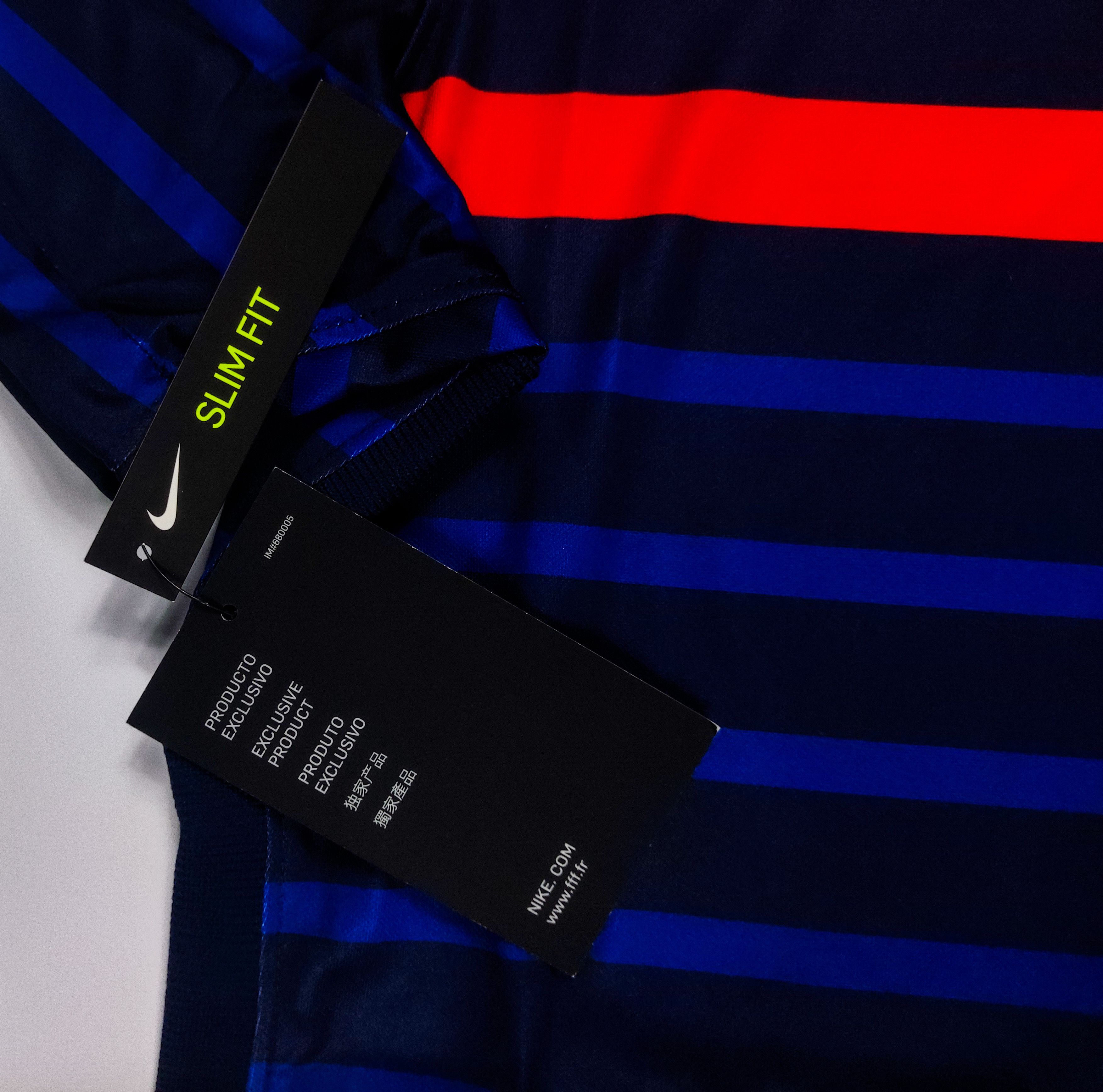 Adidas BNWT Women's France 2020 2021 Nike Home Shirt Kit Jersey Size US L / EU 52-54 / 3 - 13 Thumbnail