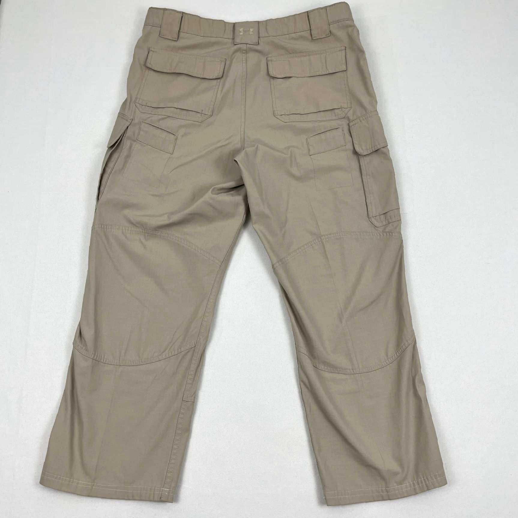 Under Armour Under Armour Tactical Cargo Pants Mens 36 x 28 Brown Utility Ripstop 1230536 Size US 36 / EU 52 - 4 Thumbnail