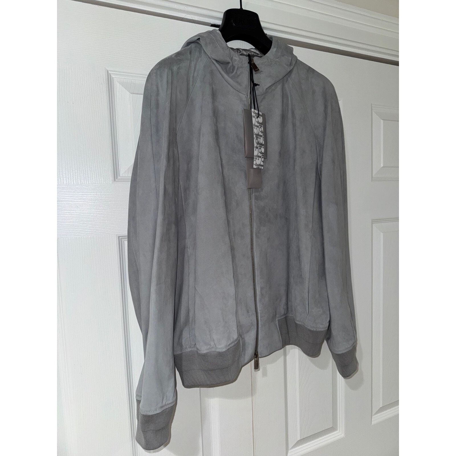 Dior Dior Air Leather Hooded Zip Up Zipper Hoodie Jacket 48 Size US M / EU 48-50 / 2 - 6 Thumbnail