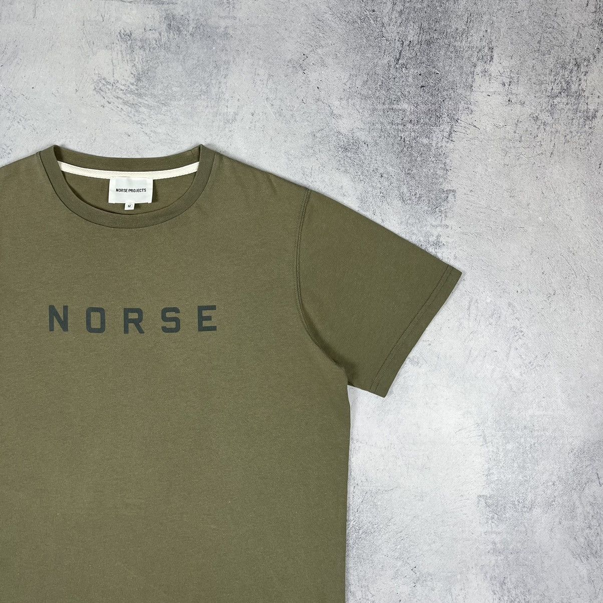 Norse Projects Norse Project Niels Standard big logo tee Size US M / EU 48-50 / 2 - 3 Thumbnail