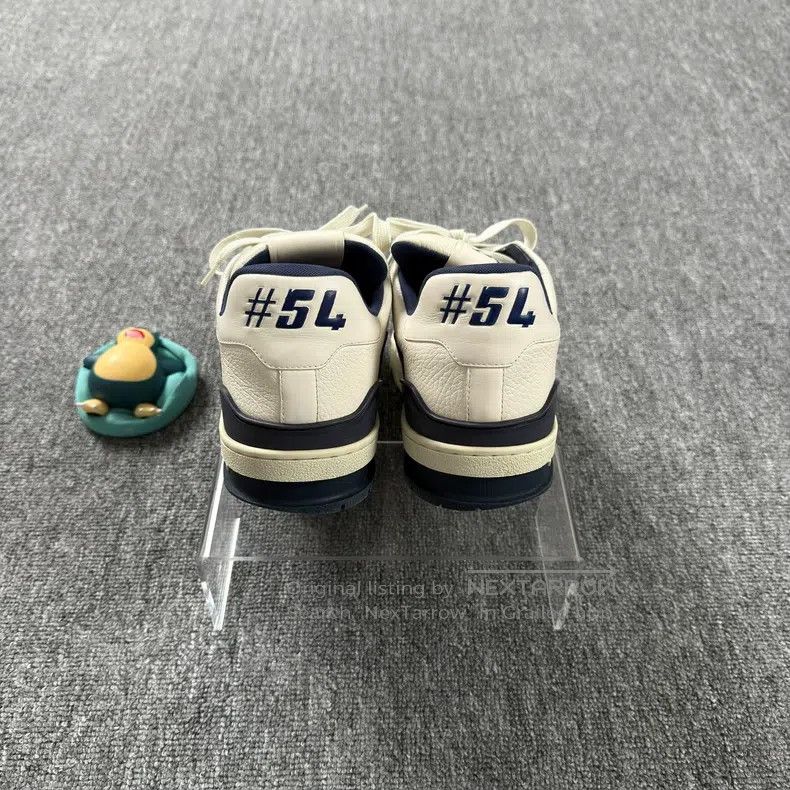 Louis Vuitton Louis Vuitton Trainer54 Navy Blue Casual Shoes Size US 8.5 / EU 41-42 - 3 Thumbnail