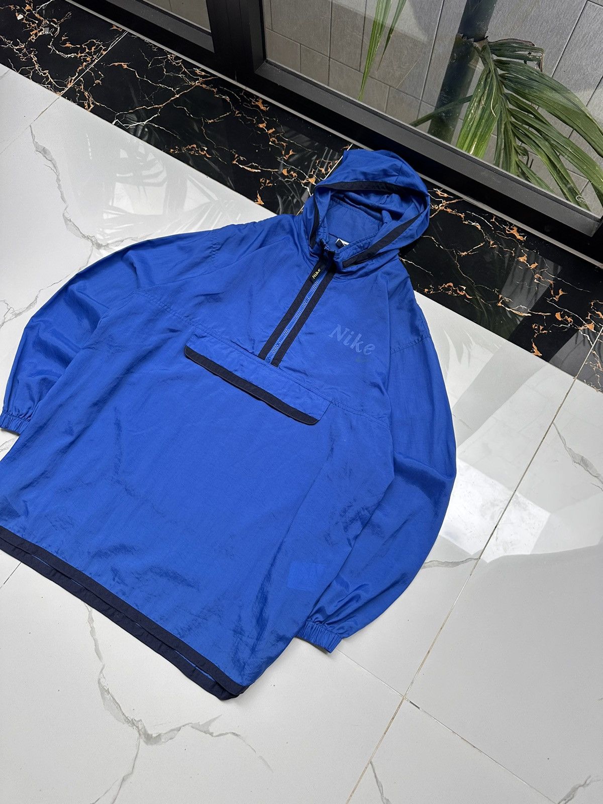Nike × Vintage NIKE VINTAGE BASIC LOGO STREETWEAR LIGHT JACKET Size US XL / EU 56 / 4 - 3 Thumbnail