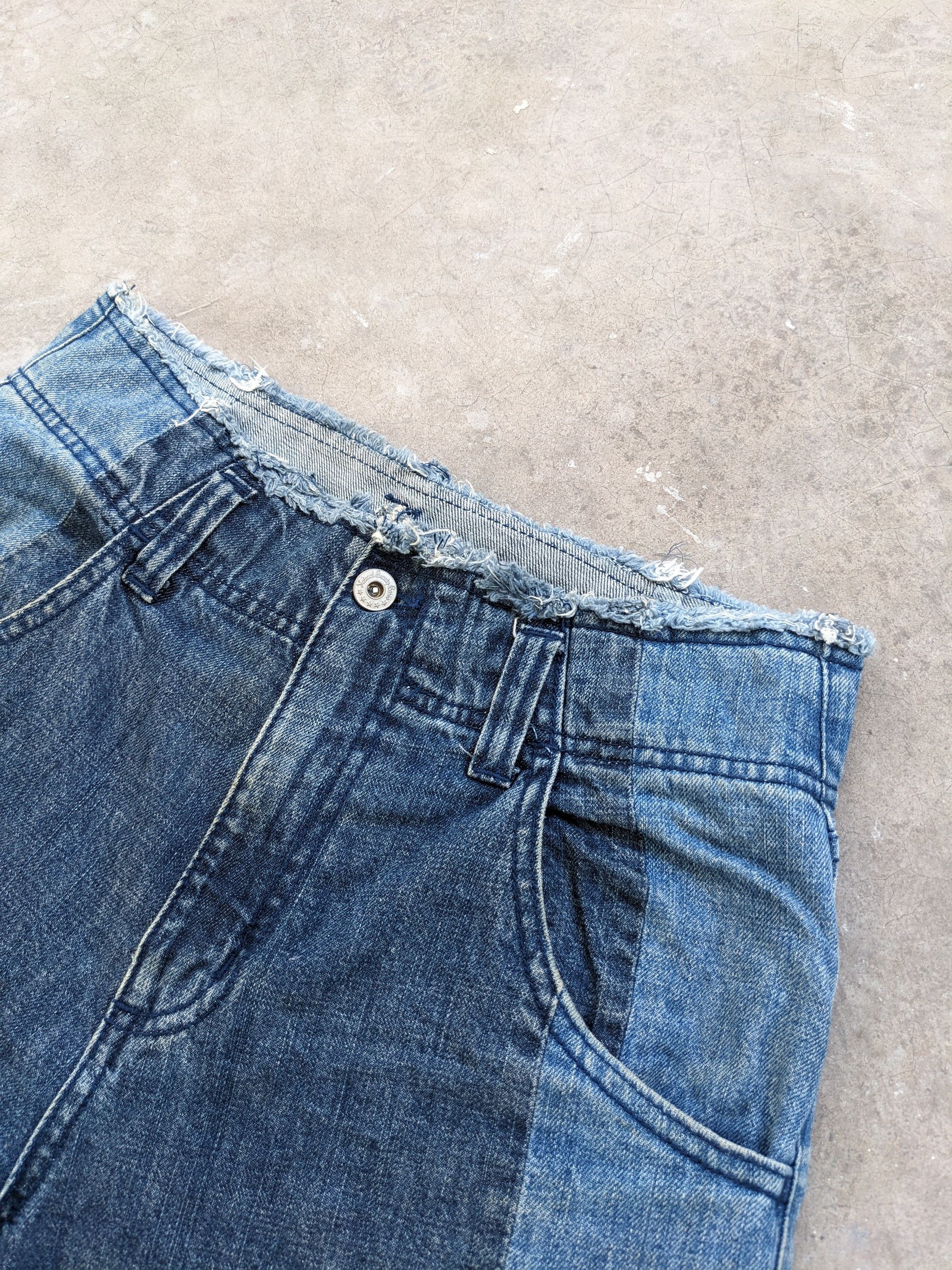Japanese Brand × Vintage Vintage Baggy Jeans Custom Made by Natural Beauty Basic Size 28" / US 6 / IT 42 - 7 Thumbnail