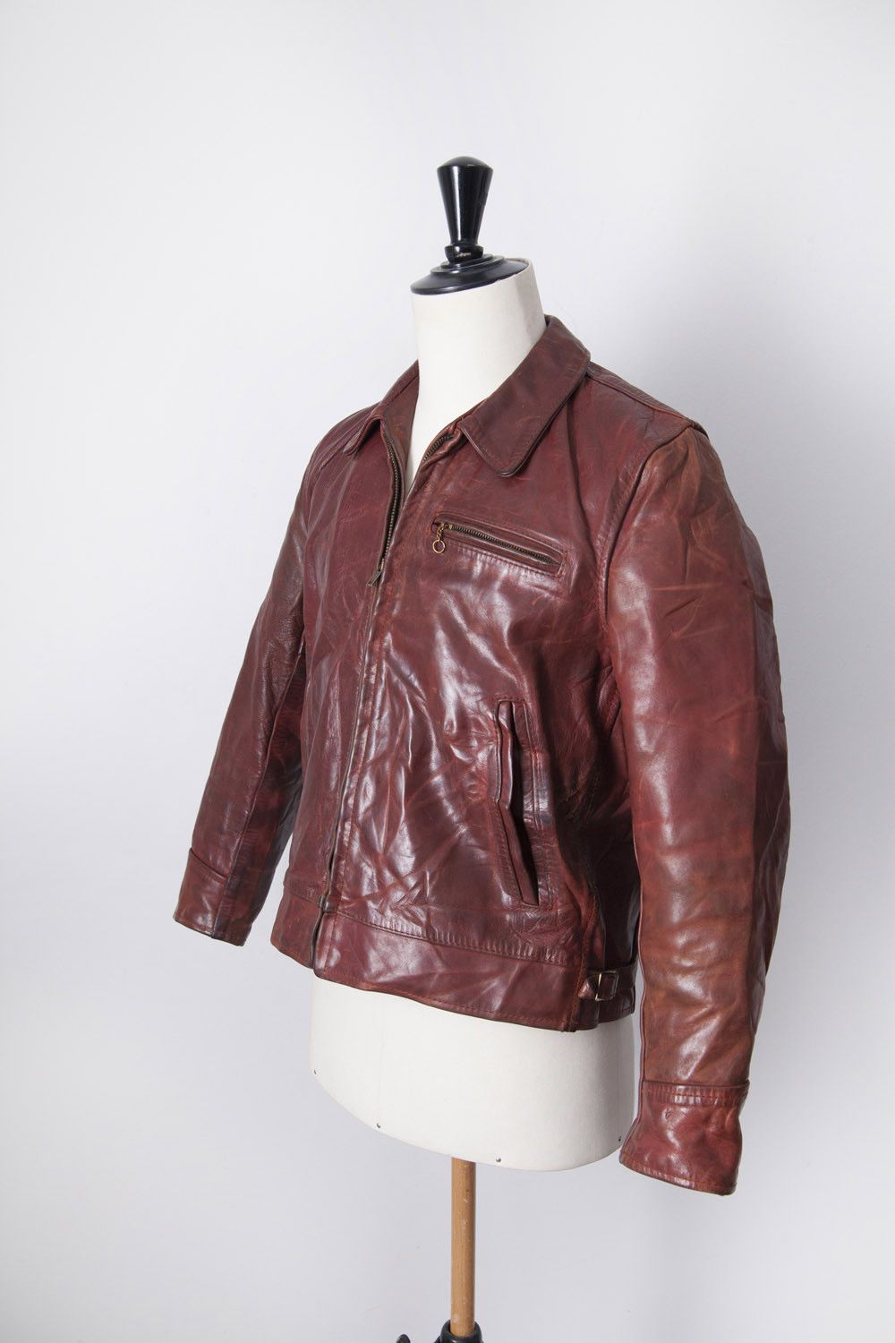 Aero Leathers Aero Highwayman horsehide leather jacket Size US S / EU 44-46 / 1 - 3 Thumbnail