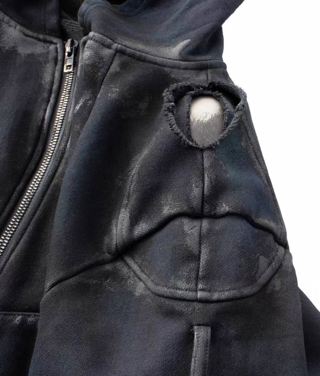 Ranger Cartel Rangercartel 25FW Waxed Zip-Up Hoodie Size US XL / EU 56 / 4 - 2 Thumbnail