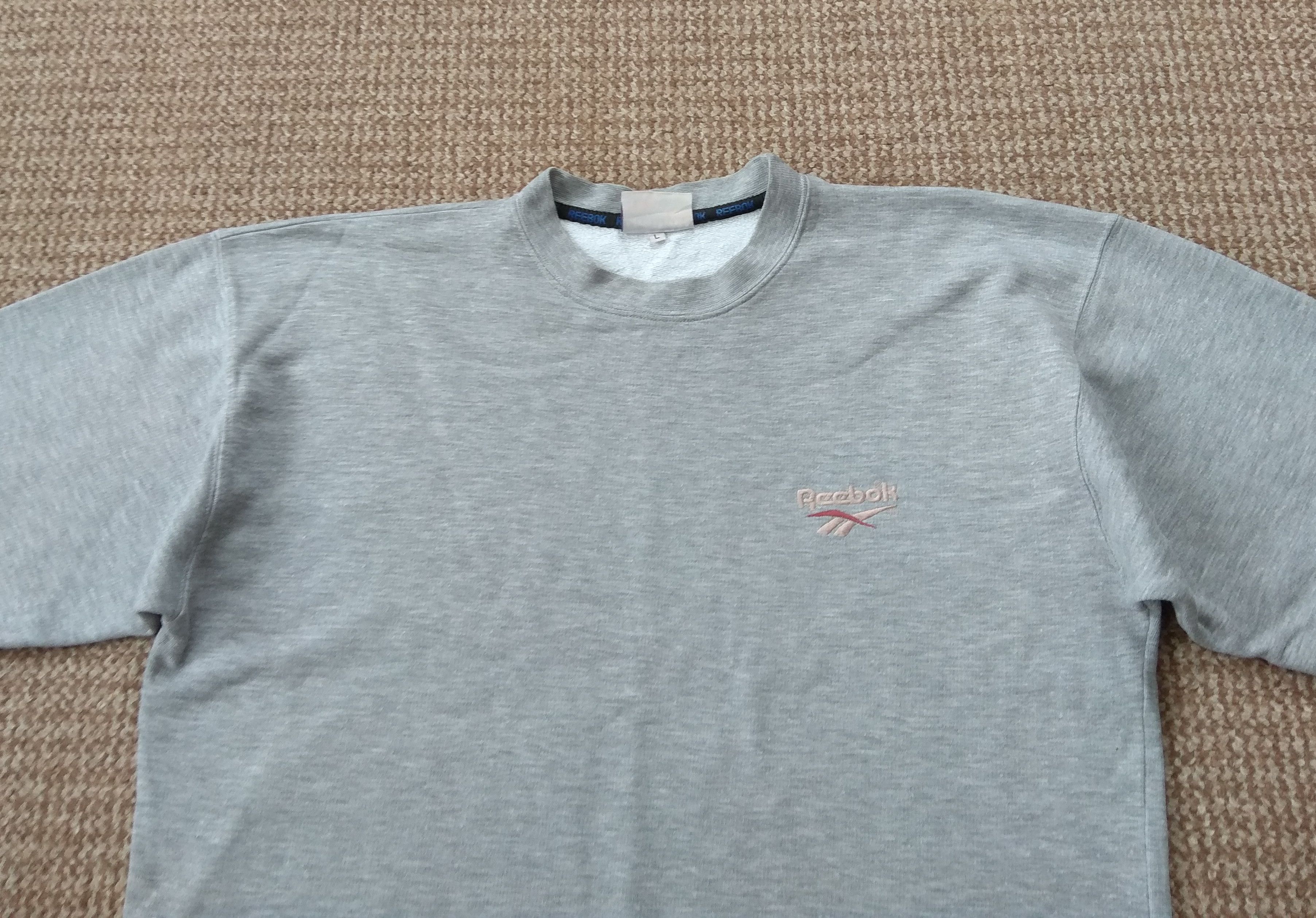 Reebok Vintage 90s Reebok y2k Sweatshirt Size US M / EU 48-50 / 2 - 2 Thumbnail