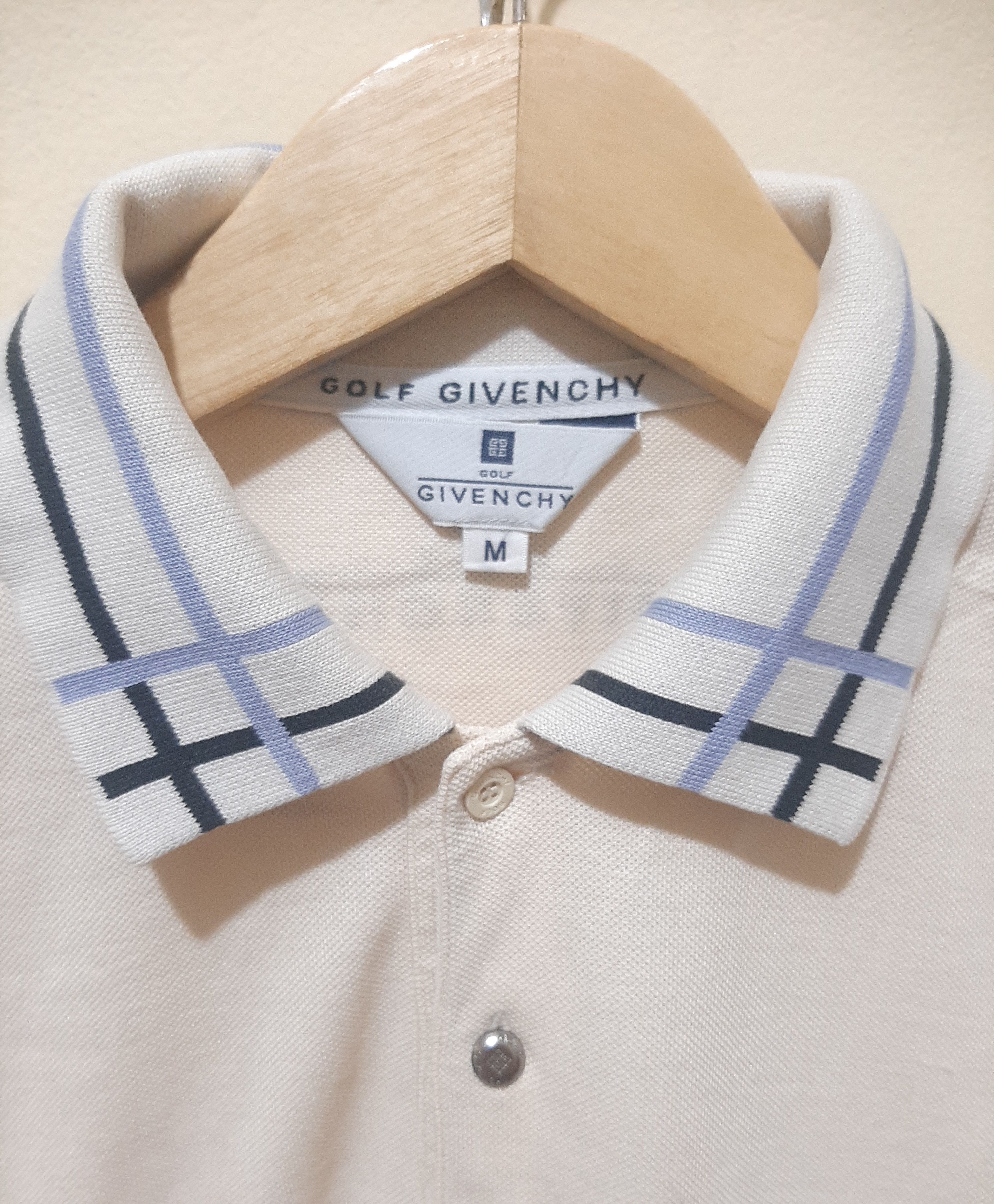 Givenchy 🔥Rare Vintage Givenchy Golf Big Logo Embroidery polo Shirt Size US M / EU 48-50 / 2 - 2 Thumbnail