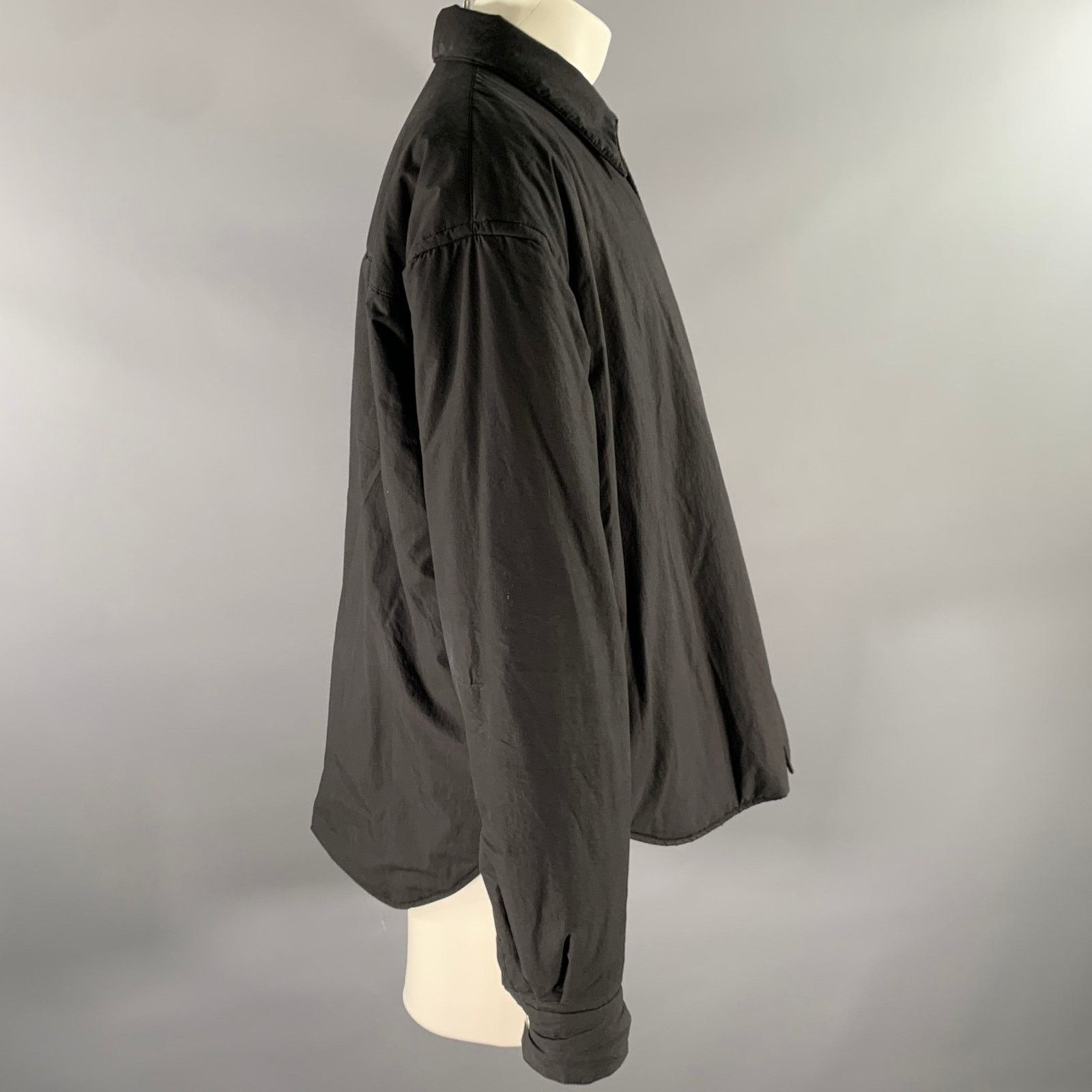 John Elliott JOHN ELLIOTT Size S Black Cotton Shirt Jacket Size US S / EU 44-46 / 1 - 3 Thumbnail