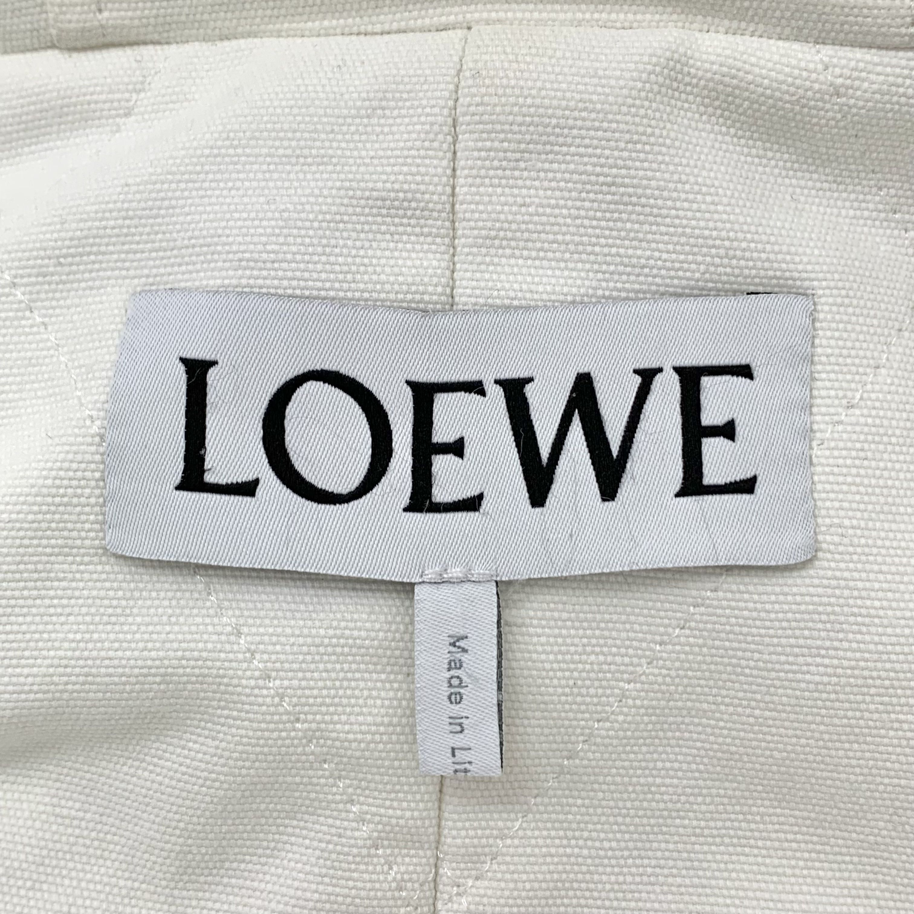 Loewe Loewe Quilted Hoodie Jacket White (50) Size US M / EU 48-50 / 2 - 6 Thumbnail