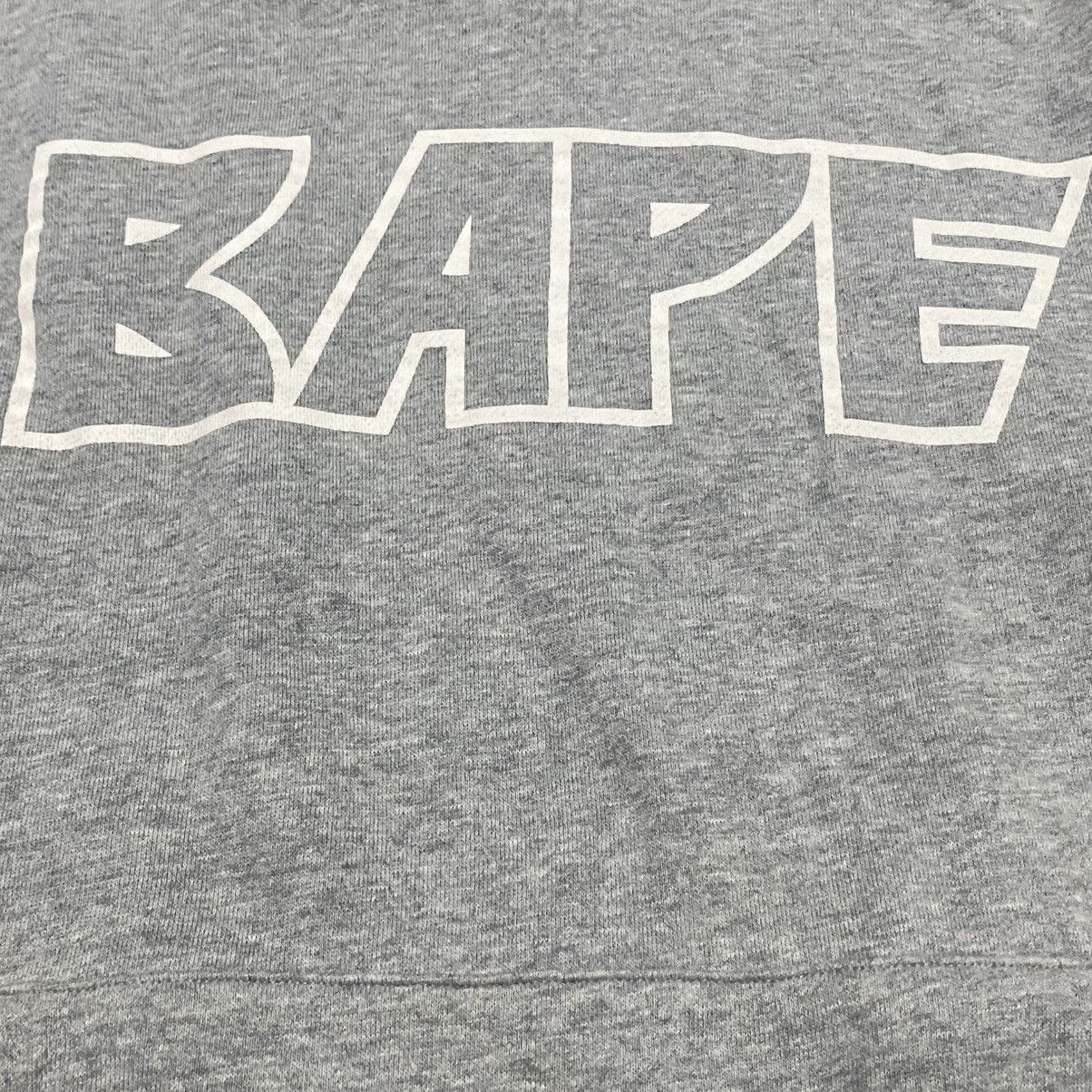 Bape Bape Kiss Logo Pullover Hoodie Gray Size US L / EU 52-54 / 3 - 4 Thumbnail