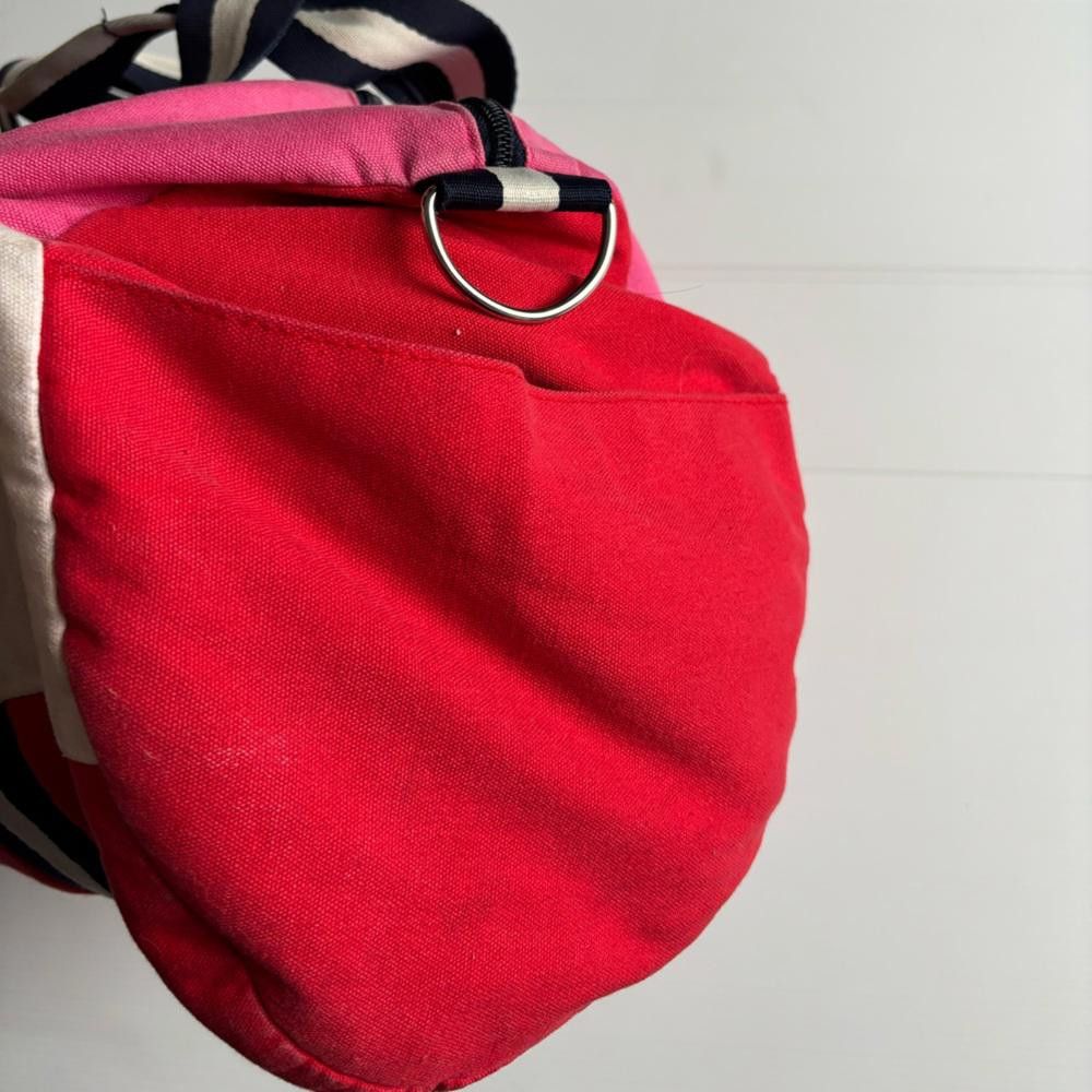 Tommy Hilfiger Vintage Tommy Hilfiger Pink Duffle Bag Size ONE SIZE - 4 Thumbnail